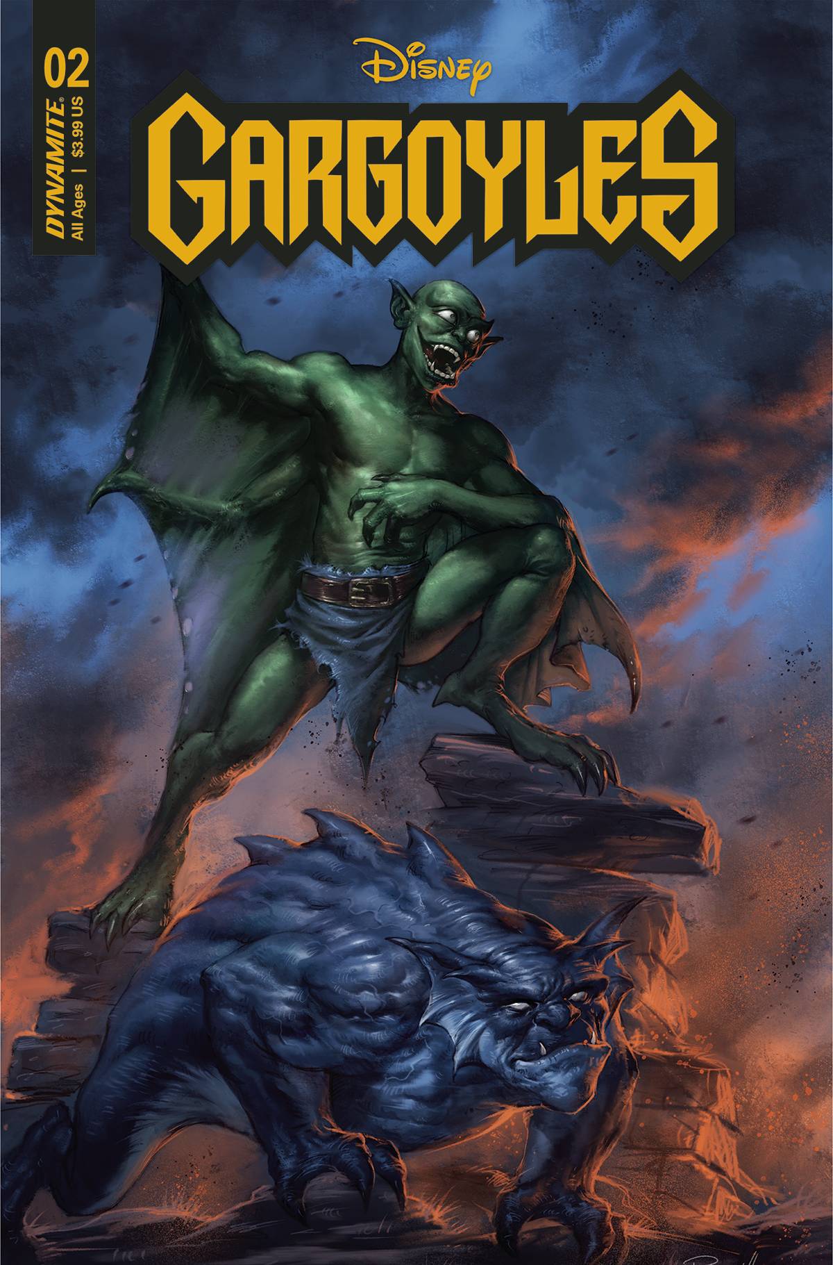 GARGOYLES #2 CVR C PARRILLO