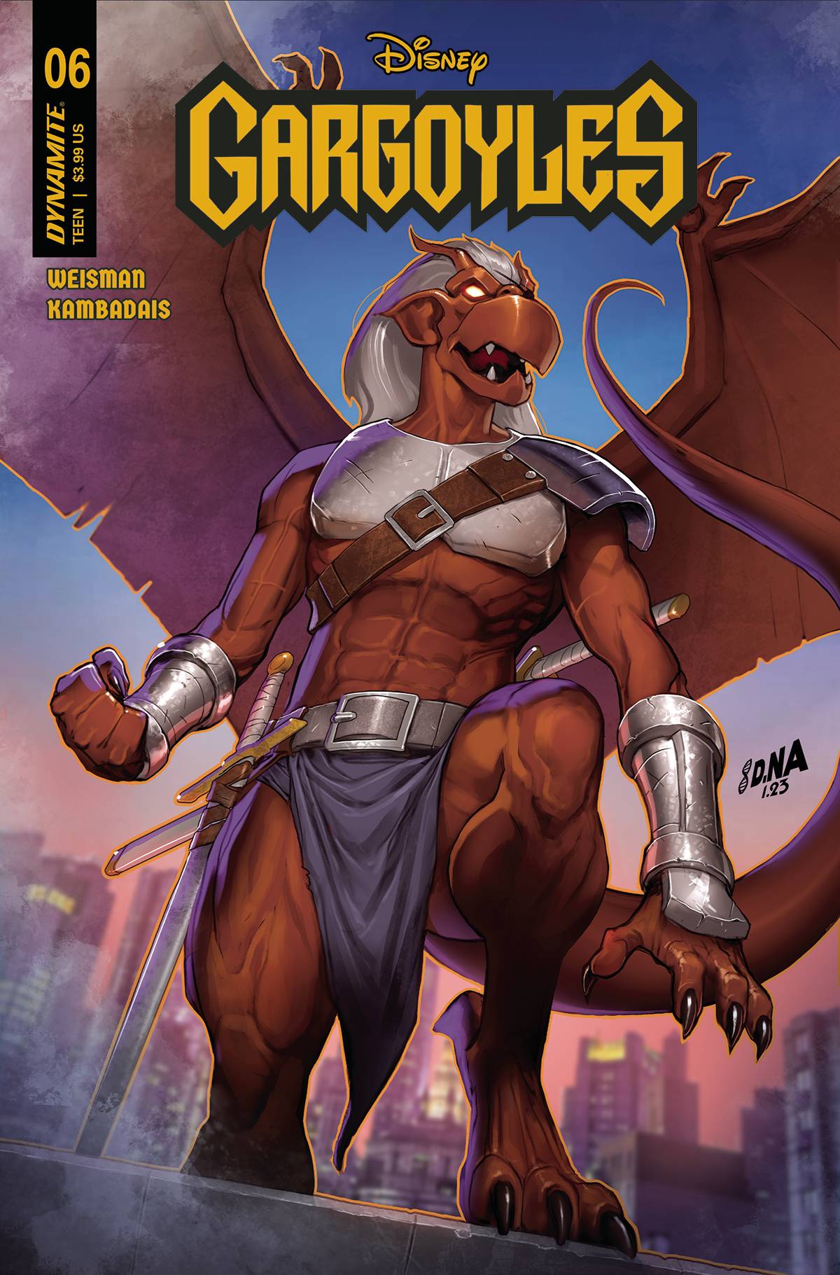 Dynamite Comic Books GARGOYLES #6 CVR A NAKAYAMA 72513032546406011 MAR230493