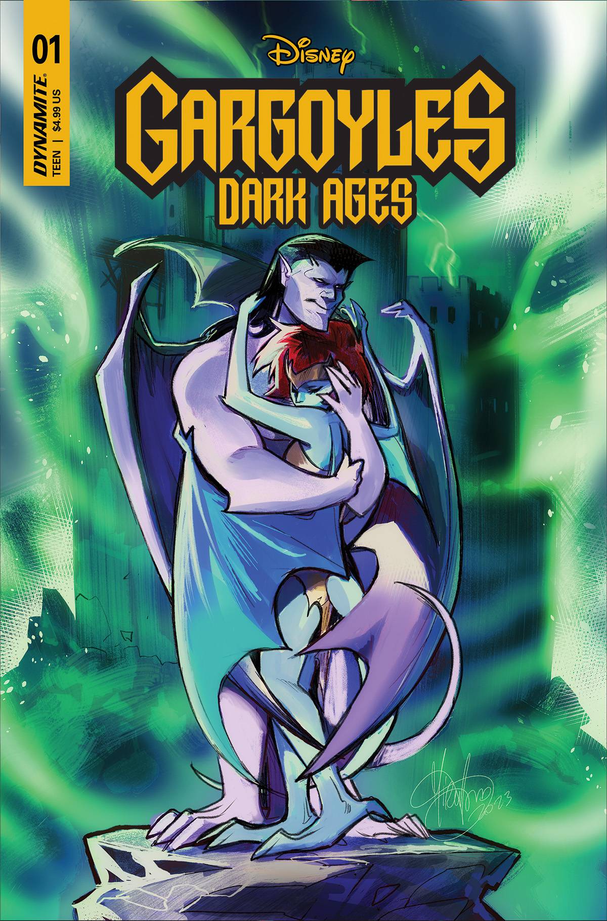 GARGOYLES DARK AGES #1 CVR C ANDOLFO