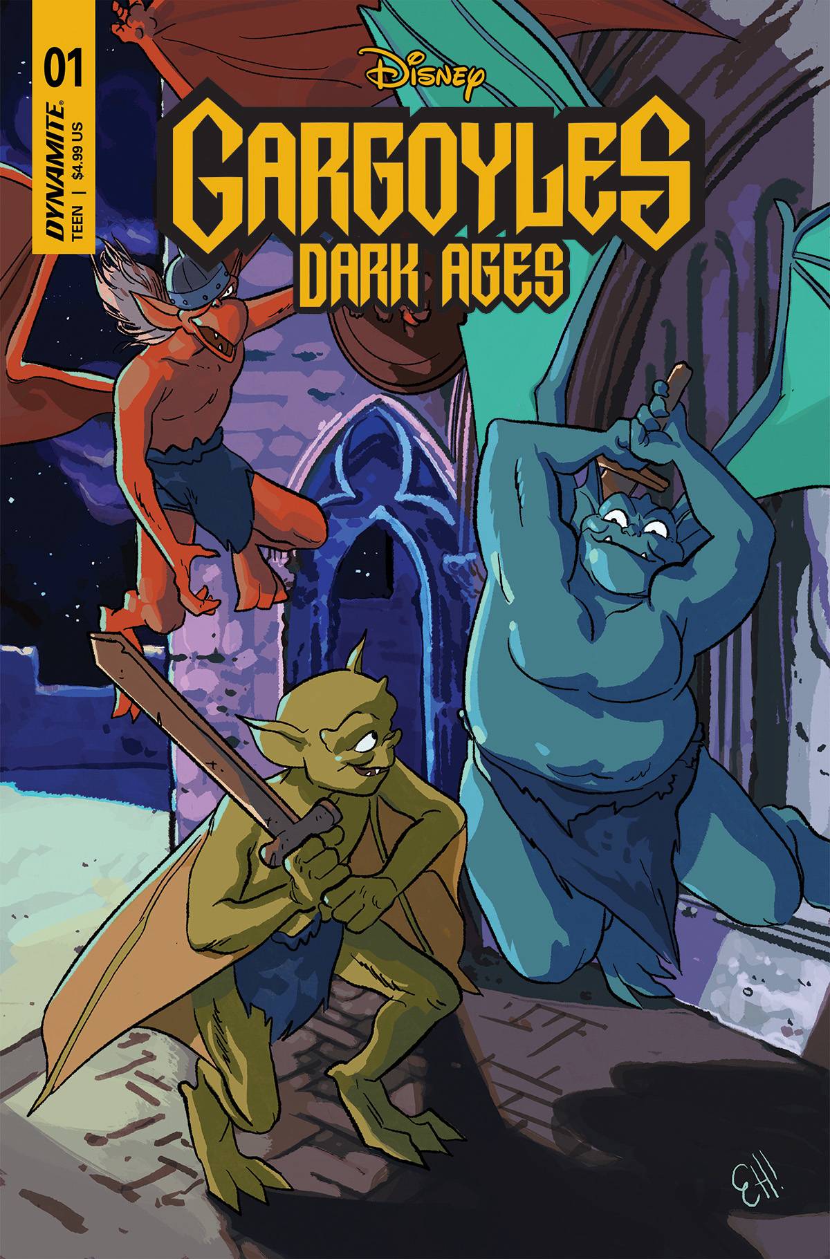 GARGOYLES DARK AGES #1 CVR E HENDERSON