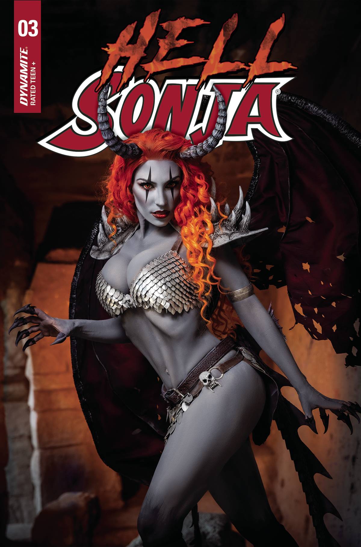 Dynamite Comic Books HELL SONJA #3 CVR E COSPLAY 72513031441303051 JAN220570