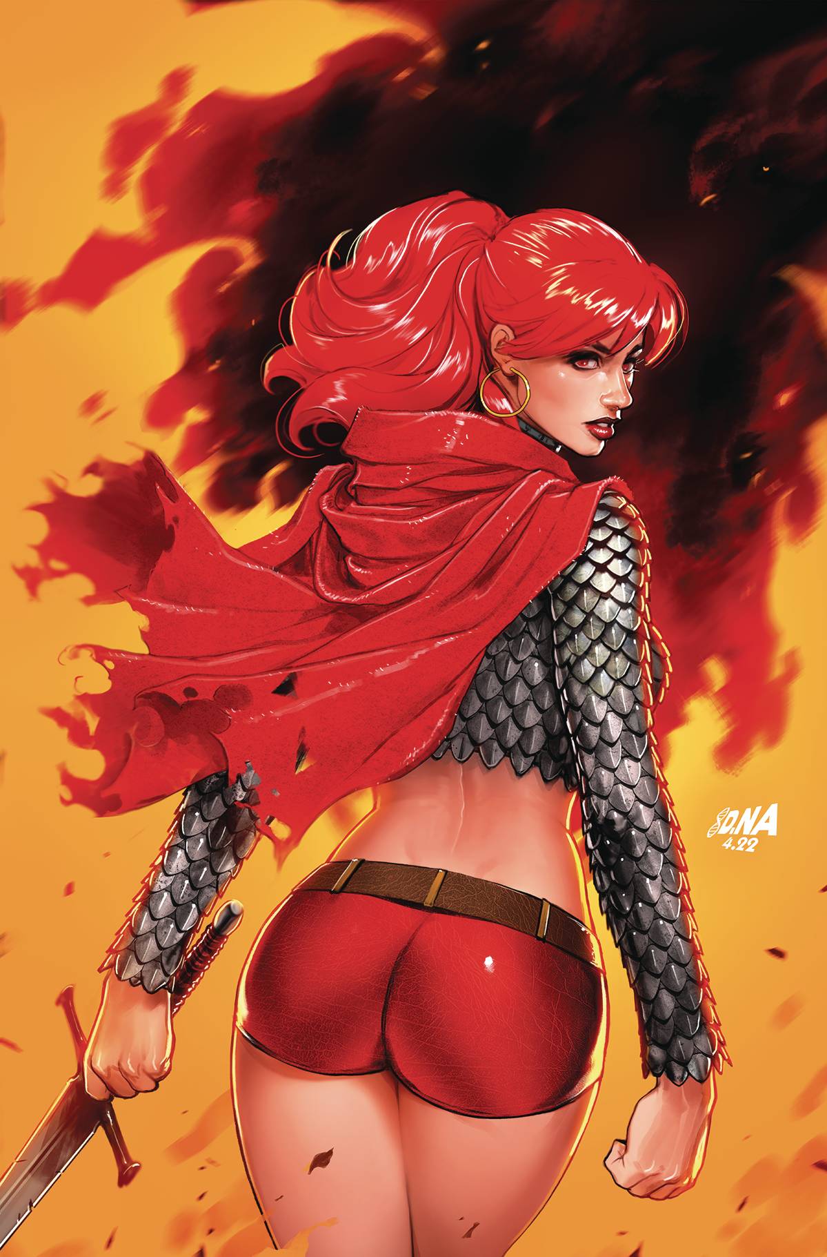 IMMORTAL RED SONJA #5 CVR L NAKAYAMA LTD VIRGIN