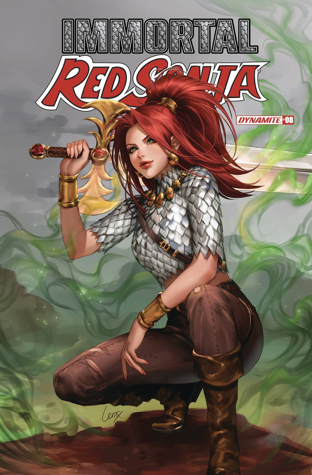 IMMORTAL RED SONJA #8 CVR A LEIRIX