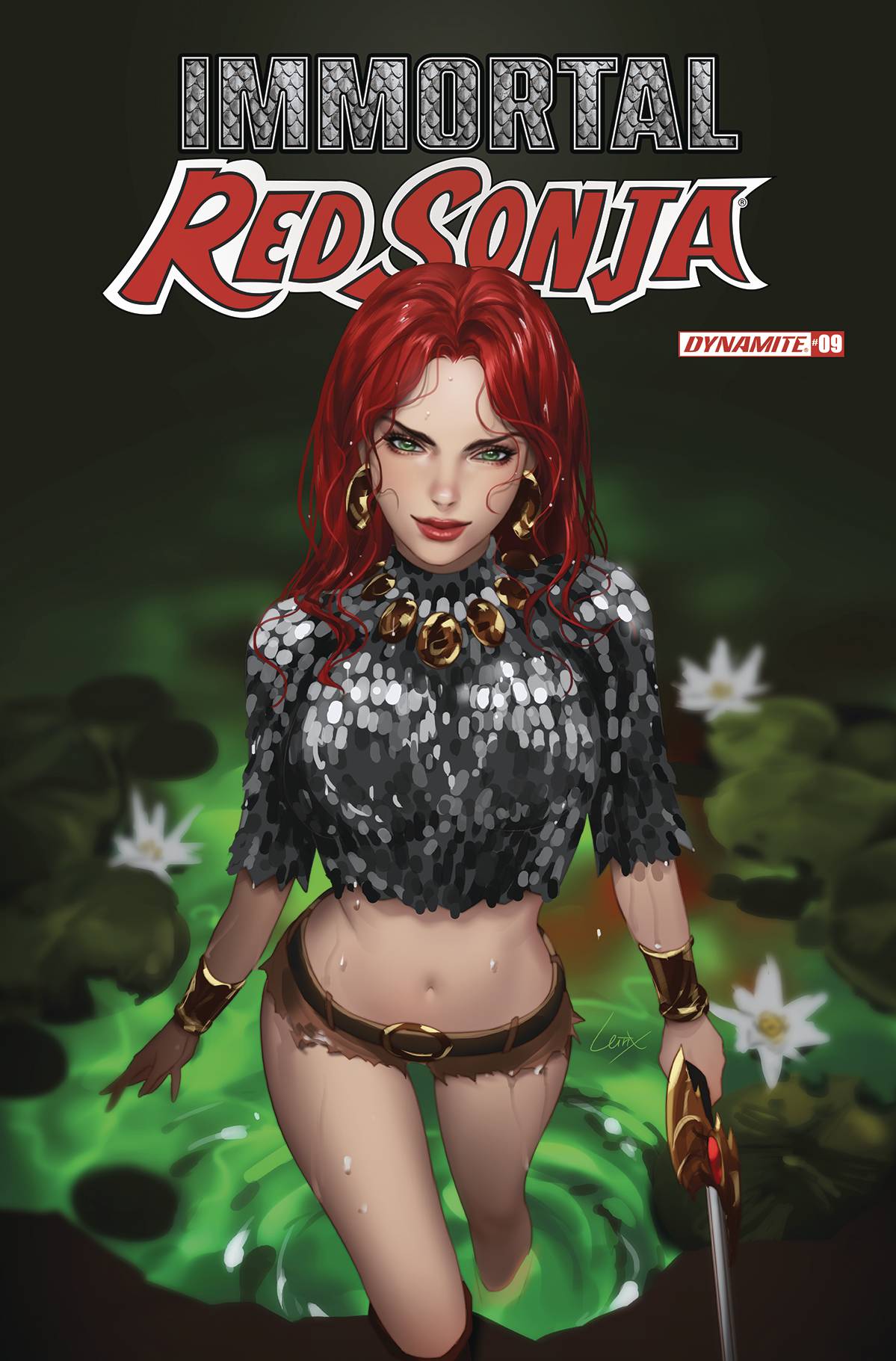 Dynamite Comic Books IMMORTAL RED SONJA #9 CVR A LEIRIX 72513031884809011 OCT220686