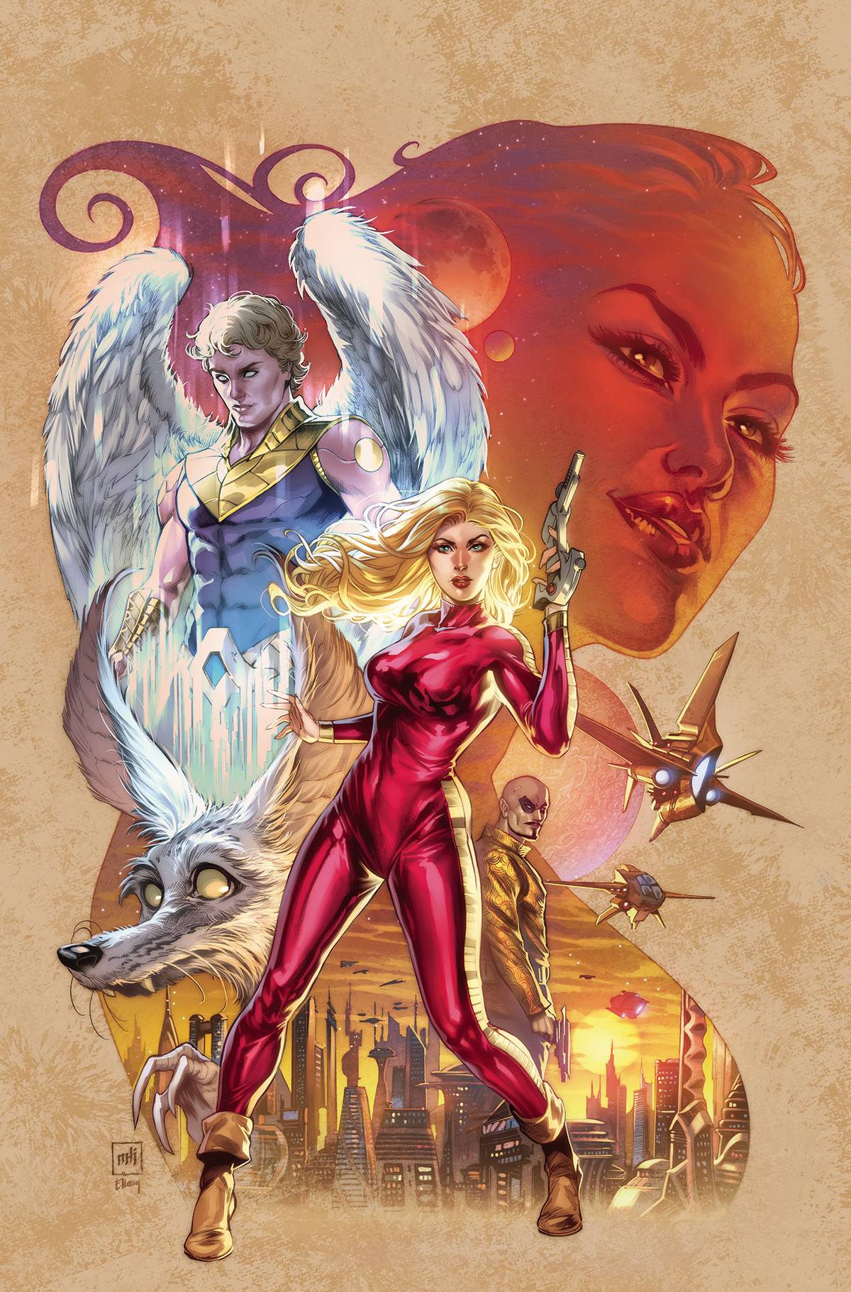 Dynamite Comic Books > Incentives BARBARELLA #10 CVR S 11 COPY FOC INCV KROME VIRGIN 72513030812210191 MAR229000