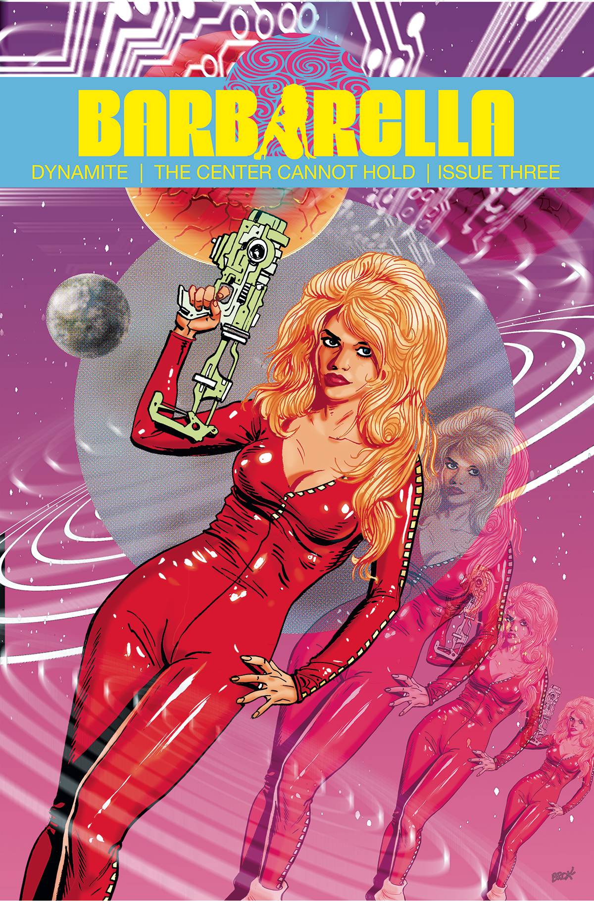 Dynamite Comic Books > Incentives BARBARELLA CENTER CANNOT HOLD #3 CVR F 1:10 INCV BROXTON 72513032797003061 FEB230581