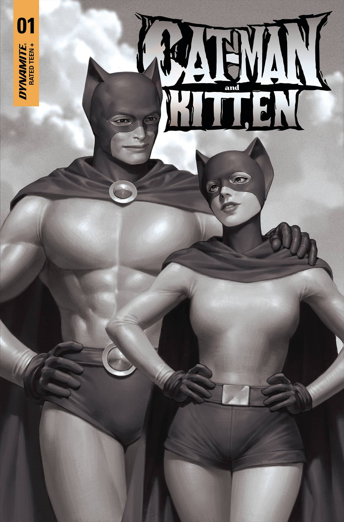 Dynamite Comic Books > Incentives CAT-MAN ONE SHOT CVR G 7 COPY FOC INCV YOON B&W 72513032314901071 AUG229532