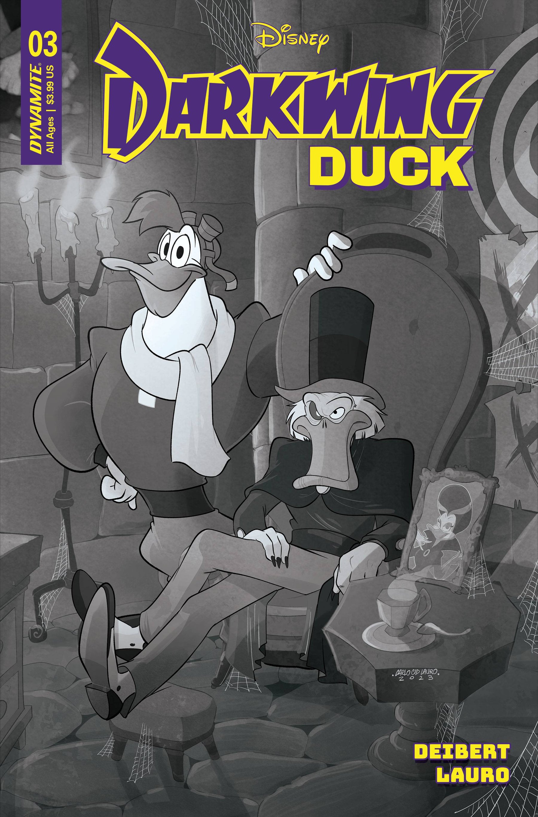 DARKWING DUCK #3 CVR J 1:25 INCV LAURO VIRGIN