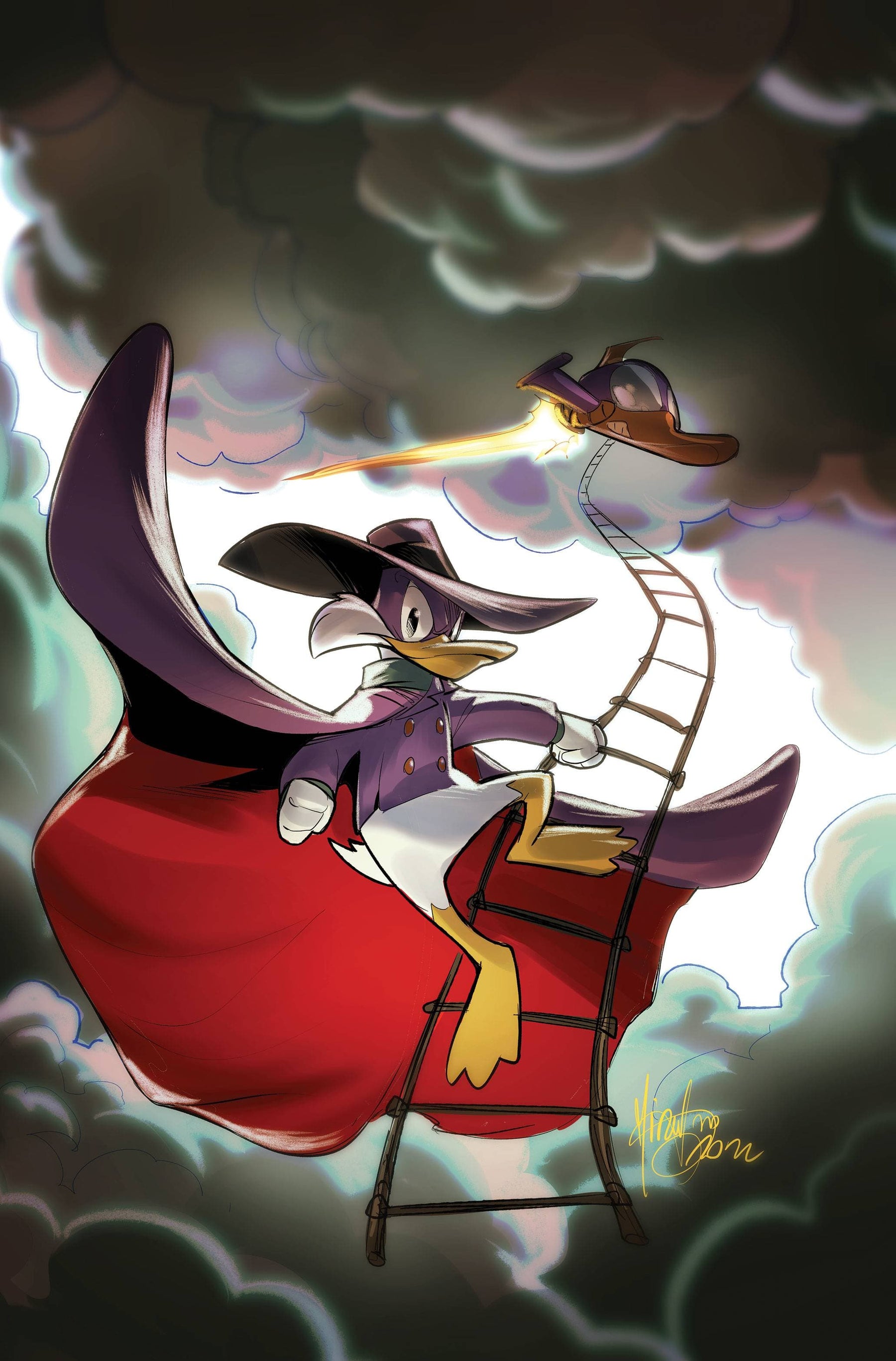 DARKWING DUCK #3 CVR S ANDOLFO  LTD VIRGIN