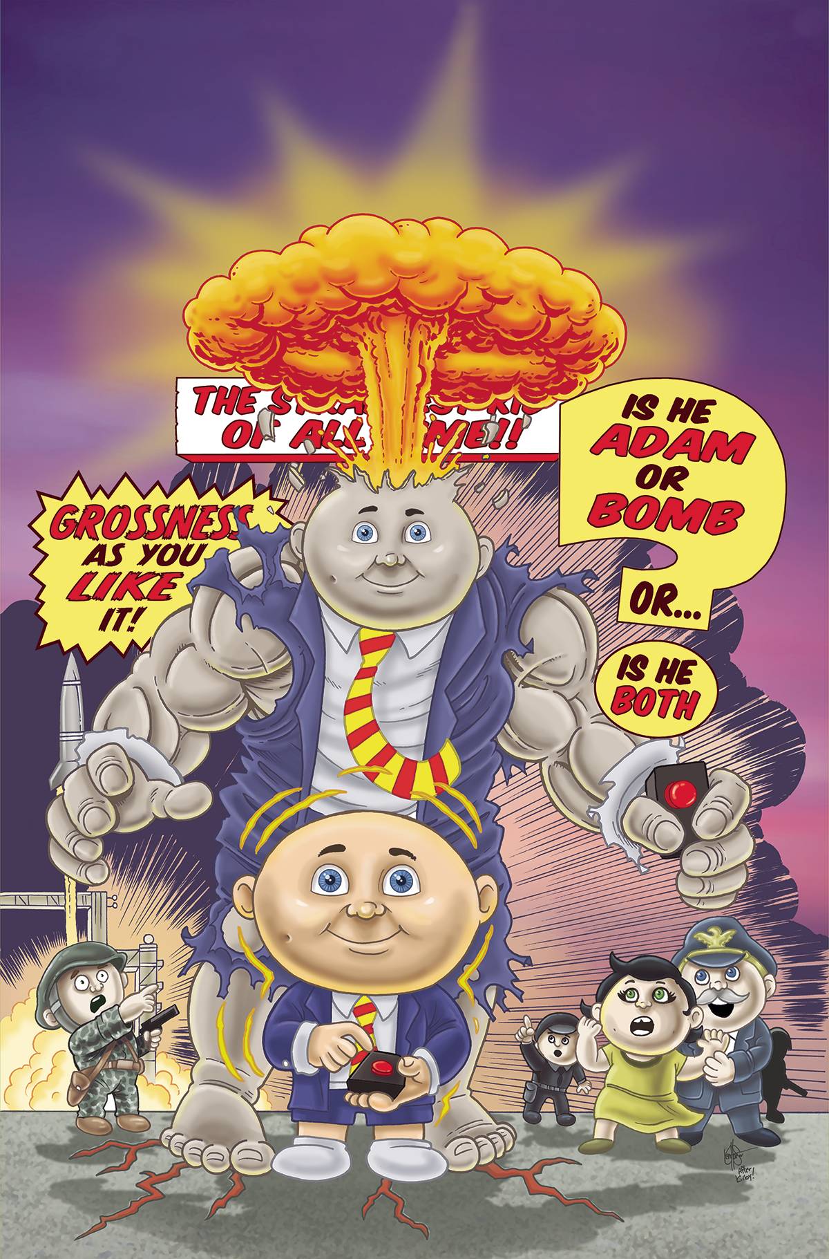 Dynamite Comic Books > Incentives GARBAGE PAIL KIDS ORIGINS #1 CVR R FOC INCV HAESER VIRGIN 72513032315601181 JUL228627