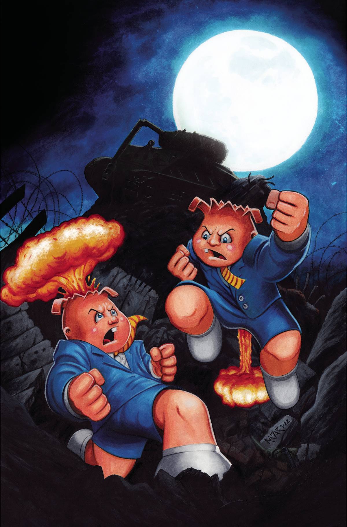 GARBAGE PAIL KIDS ORIGINS #3 CVR E 1:10 INCV KADAR VIRGIN