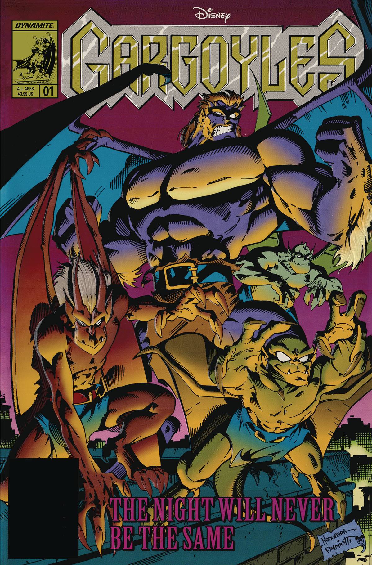 GARGOYLES #1 CVR O 1:50 INCV MADUREIRA MODERN ICON VIGIN