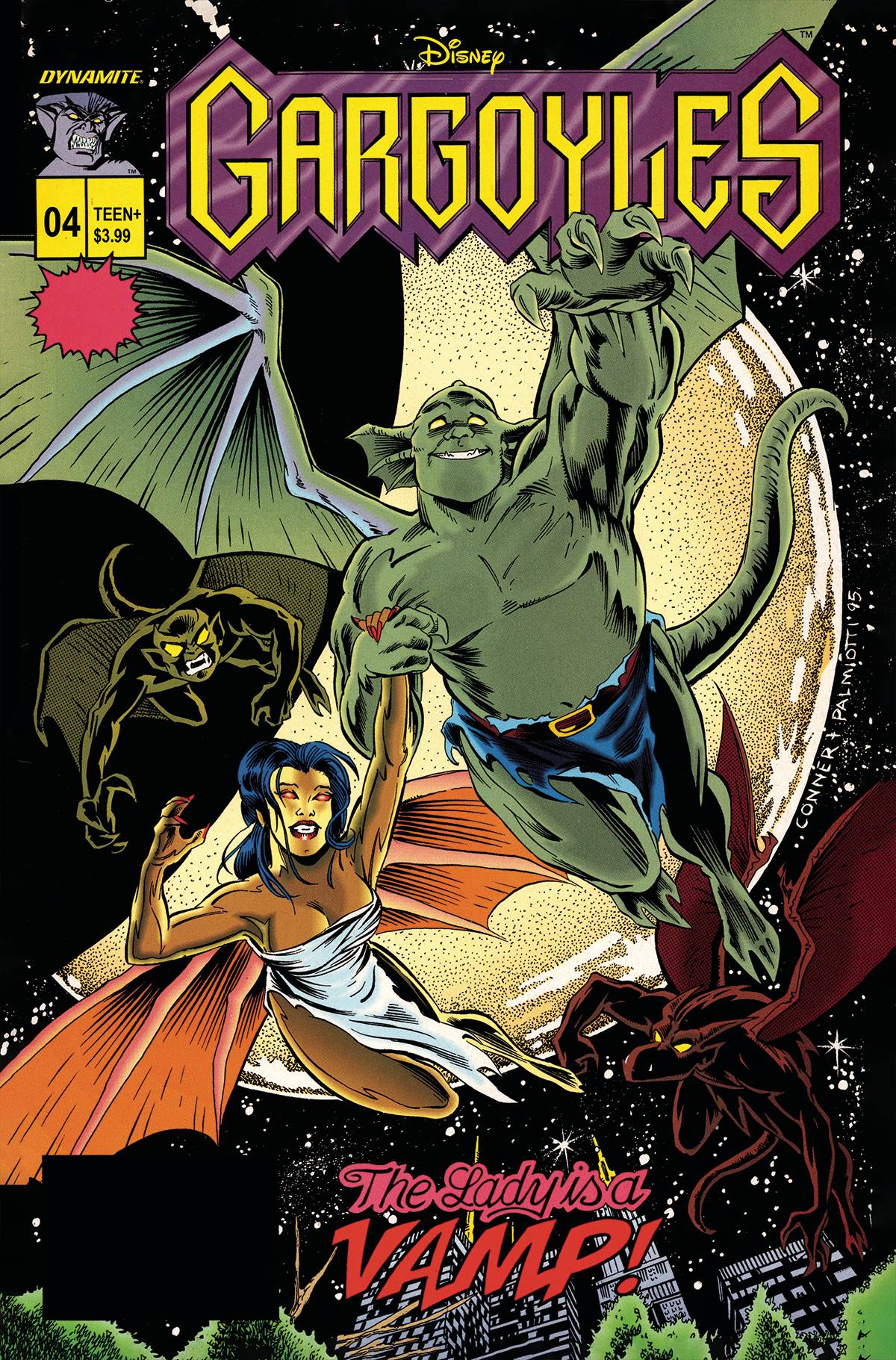 Dynamite Comic Books > Incentives GARGOYLES #4 CVR M 1:40 INCV CONNER MODERN ICON VIRGIN 72513032546404131 JAN230650