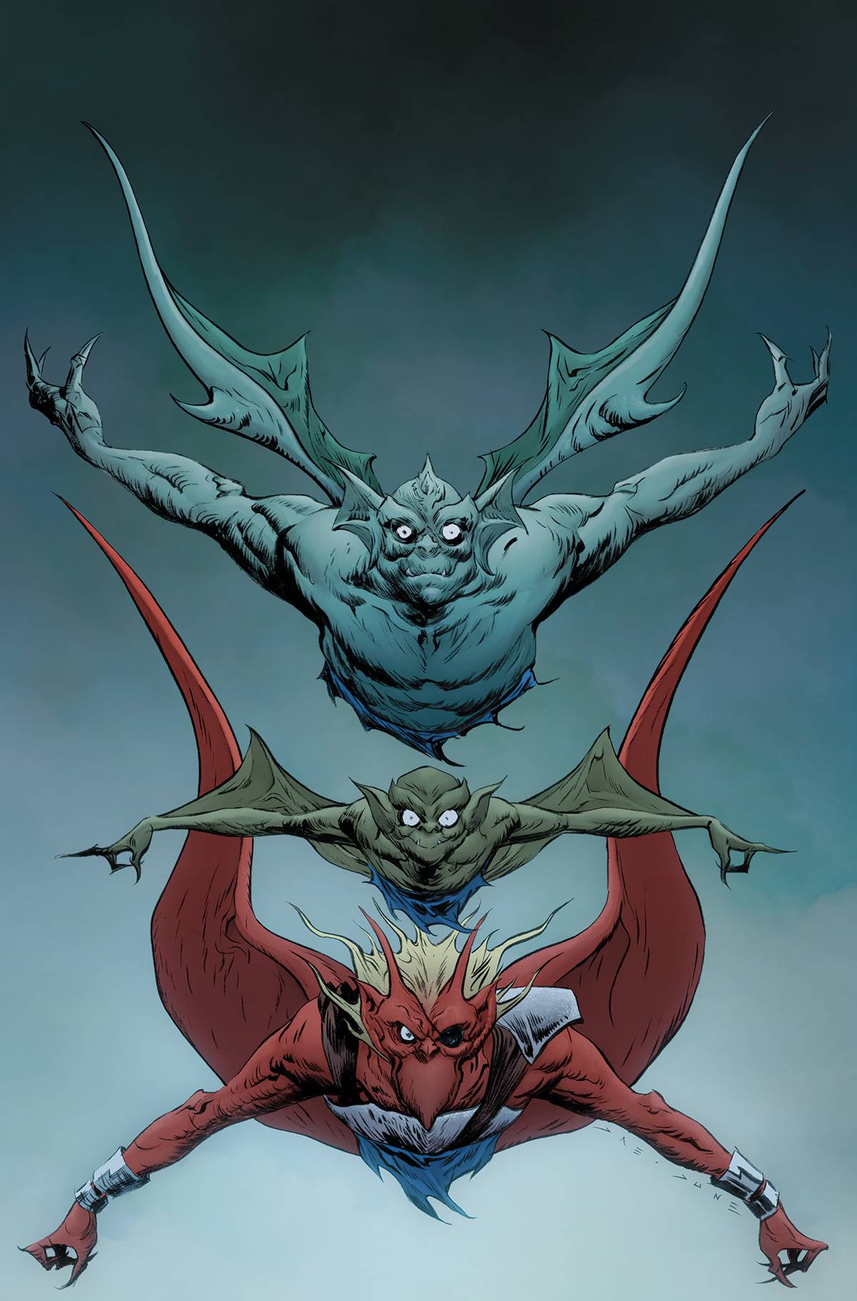 Dynamite Comic Books > Incentives GARGOYLES #8 CVR N 1:25 INCV VAR LEE VIRGIN 72513032546408141 MAY230556