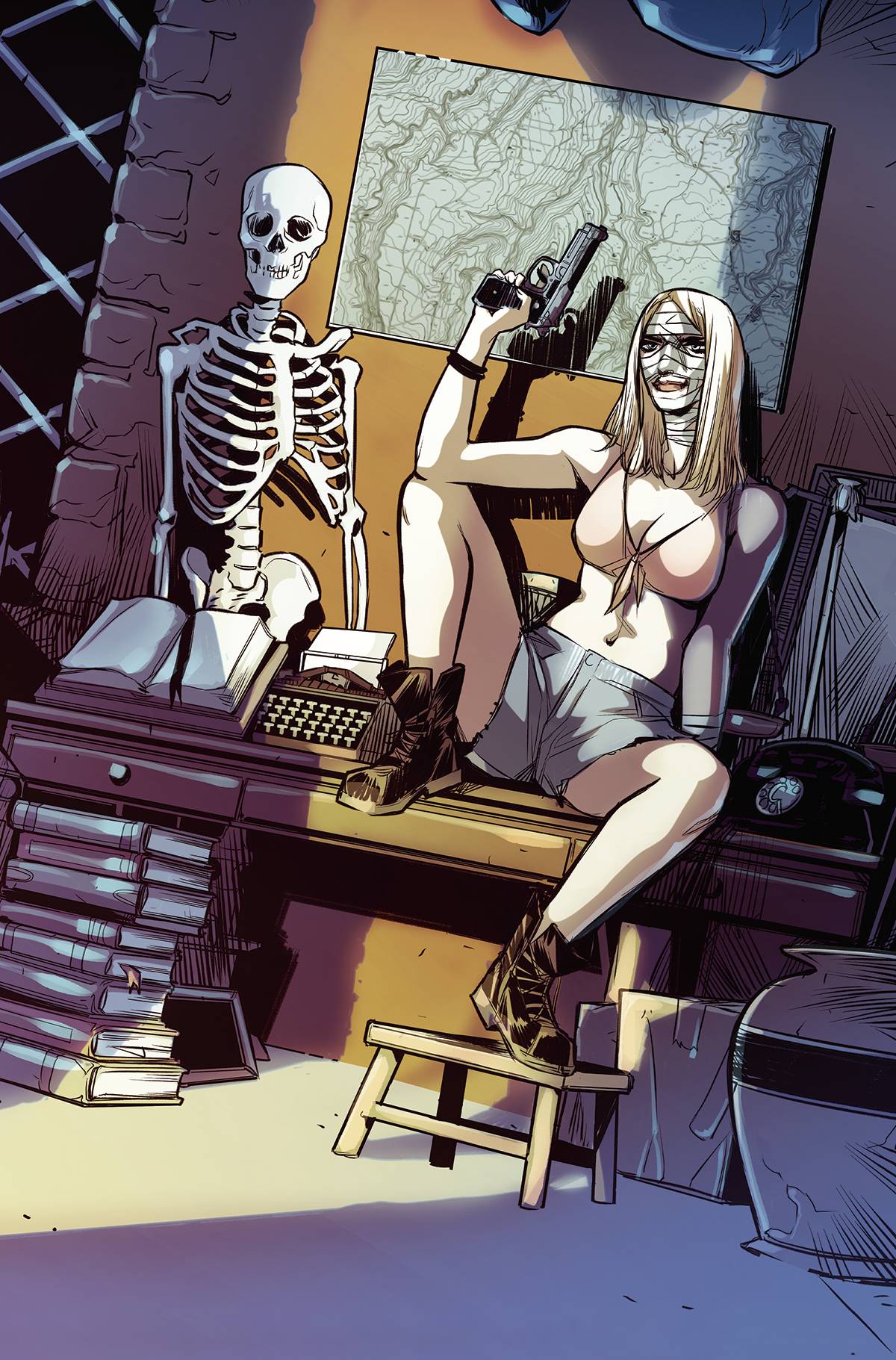 Dynamite Comic Books > Incentives JENNIFER BLOOD PRS HITWOMAN ONE SHOT CVR D 1:10 INCV PINT 72513032550101041 OCT220597