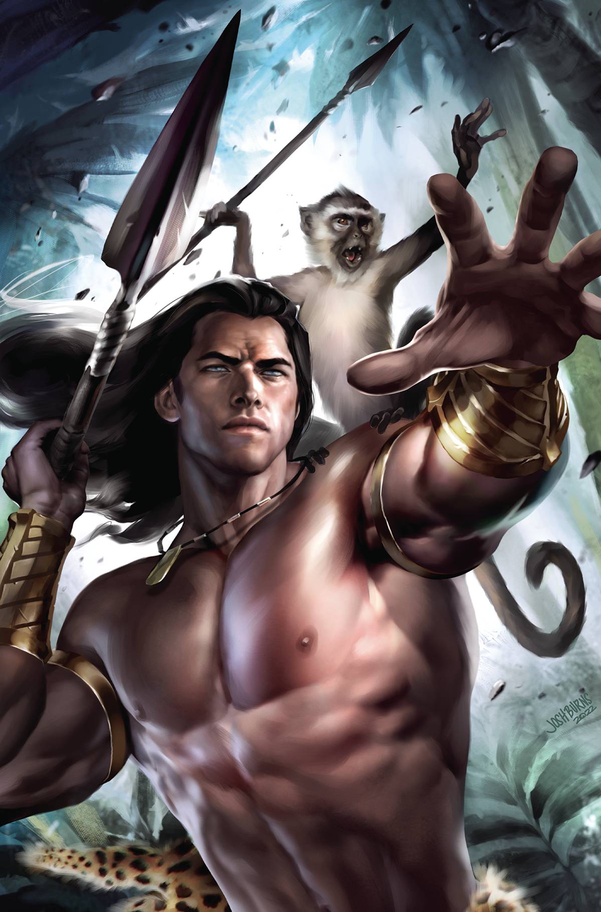 Dynamite Comic Books > Incentives LORD OF THE JUNGLE #4 CVR I 1:15 INCV BURNS VIRGIN 72513032442904091 DEC220693