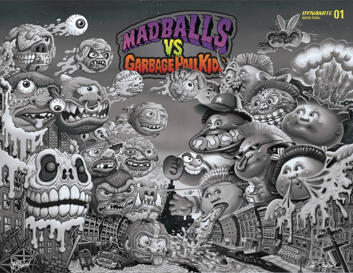 Dynamite Comic Books > Incentives MADBALLS VS GARBAGE PAIL KIDS #1 CVR N 1:10 FOC INCV SIMK 72513032112101141 MAY228230