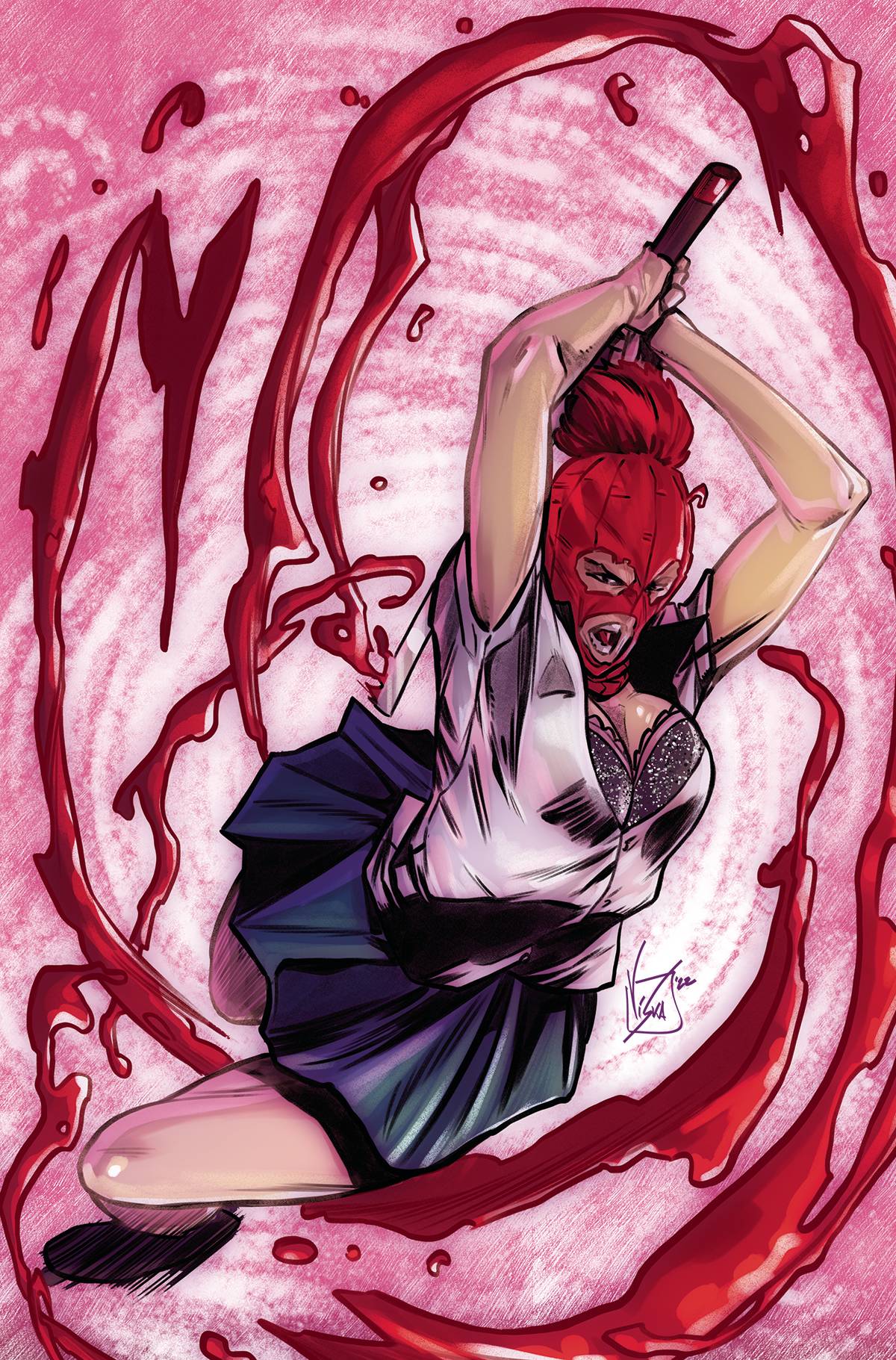 Dynamite Comic Books > Incentives NINJETTES #3 CVR F 1:15  INCV FEDERICI VIRGIN 72513032272203061 SEP220810