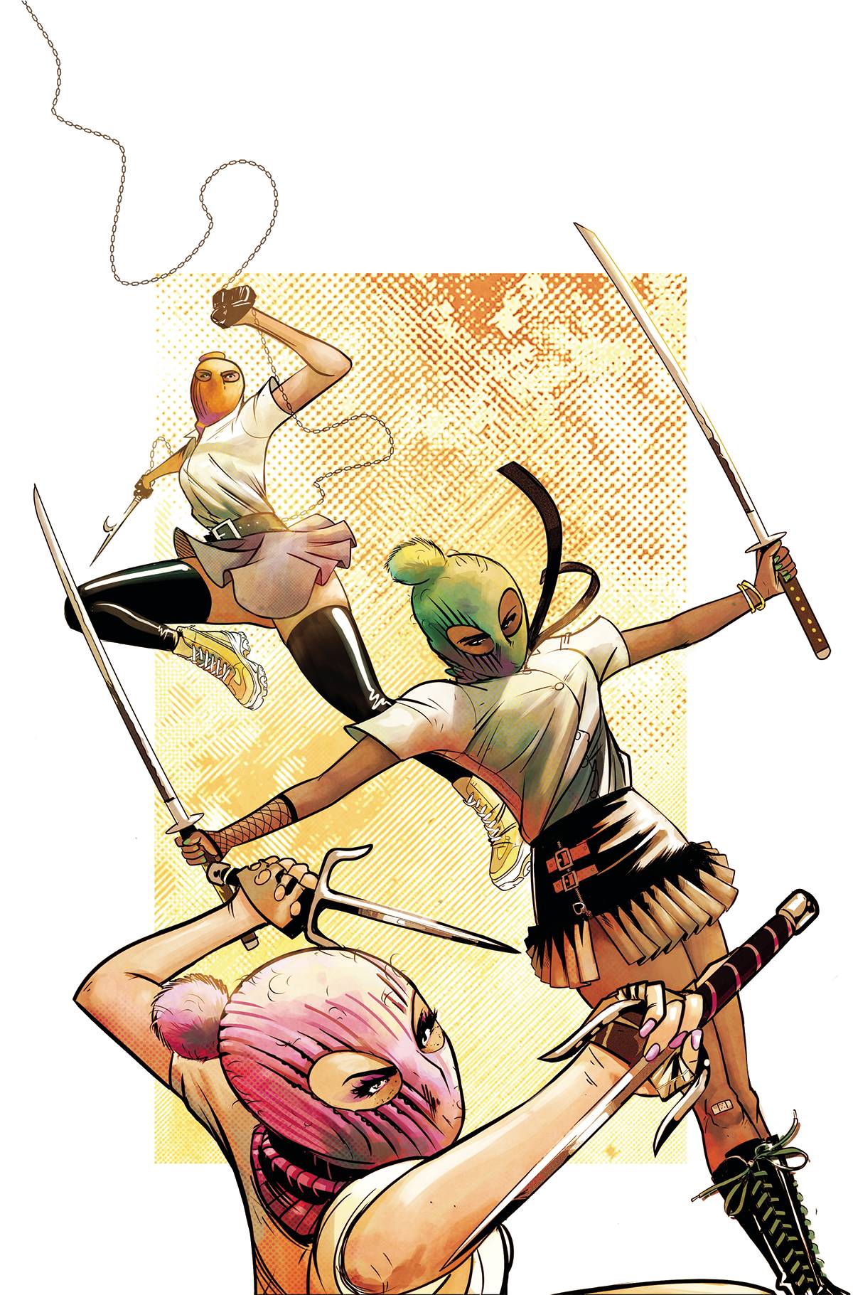 Dynamite Comic Books > Incentives NINJETTES #5 CVR E 1:10 INCV PIRIZ VIRGIN 72513032272205061 NOV220703