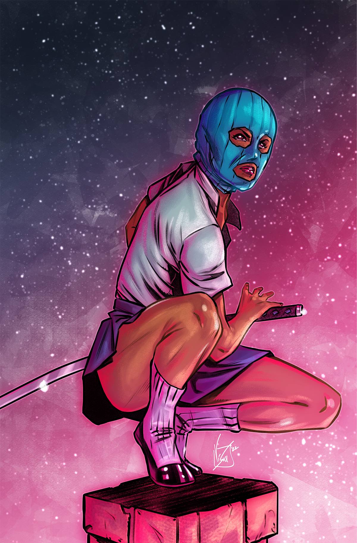 Dynamite Comic Books > Incentives NINJETTES #5 CVR F 1:15 INCV FEDERICI VIRGIN 72513032272205071 NOV220704