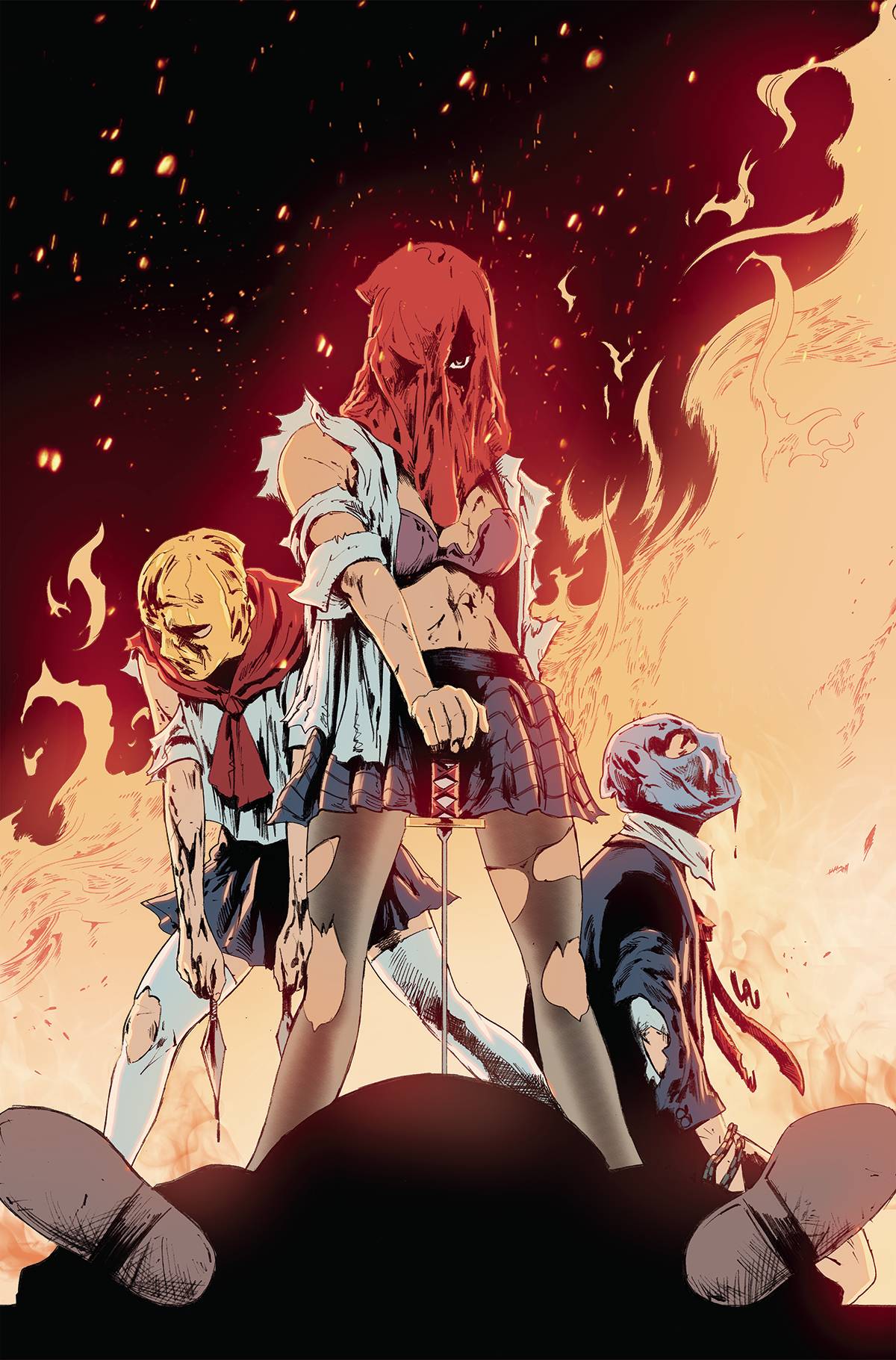 Dynamite Comic Books > Incentives NINJETTES #5 CVR G 1:20 INCV LAU VIRGIN 72513032272205081 NOV220705