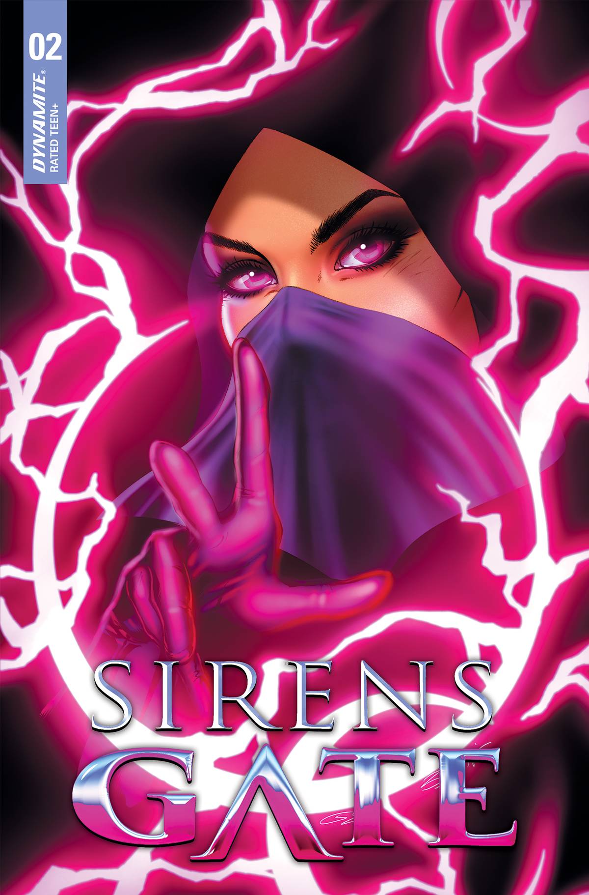 Dynamite Comic Books > Incentives SIRENS GATE #2 CVR E 1:7 FOC INCV SUNGH ORIGINAL 72513032398902051 AUG229134