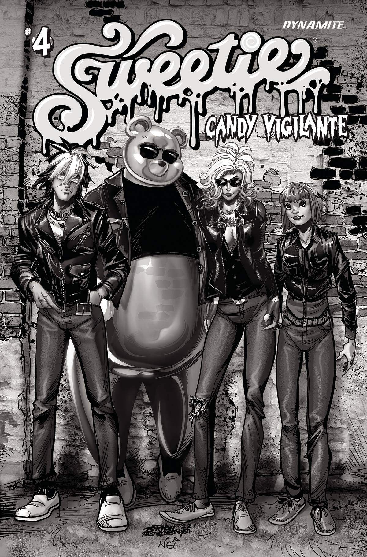 Dynamite Comic Books > Incentives SWEETIE CANDY VIGILANTE #4 CVR H 1:7 FOC INCV ROCK ALBUM 72513032399604081 NOV228247