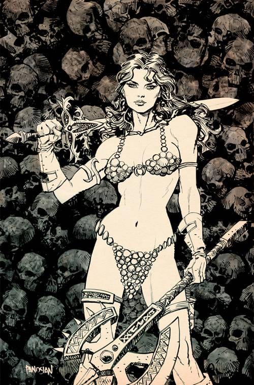 UNBREAKABLE RED SONJA #2 CVR V 1:10 FOC INCV PANOSIAN VIR