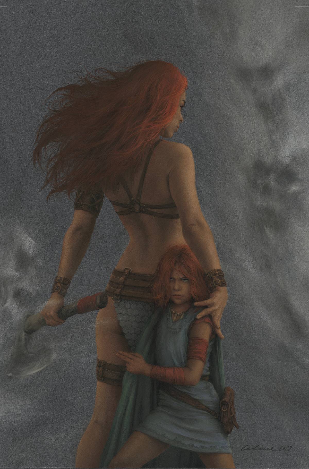 Dynamite Comic Books > Incentives UNBREAKABLE RED SONJA #4 CVR K 1:30 INCV CELINA VIRGIN 72513032317004111 NOV220721