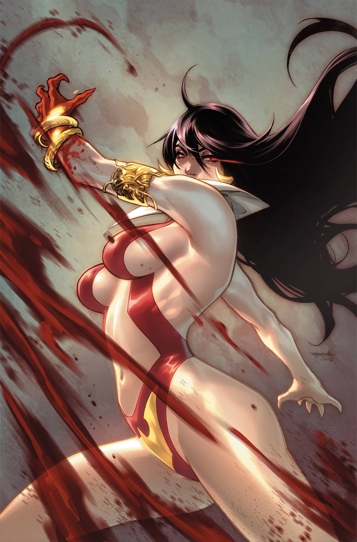 Dynamite Comic Books > Incentives VAMPIRELLA STRIKES #11 CVR J 1:30 INCV SEGOVIA VIRGIN 72513031950011101 JAN230754