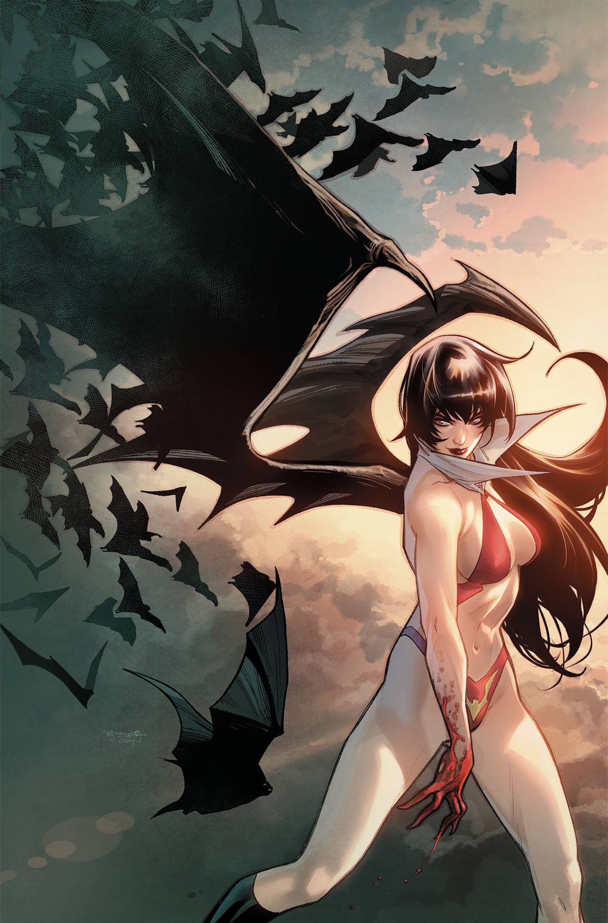 Dynamite Comic Books > Incentives VAMPIRELLA STRIKES #8 CVR J 1:30 INCV SEGOVIA VIRGIN 72513031950008101 OCT220745