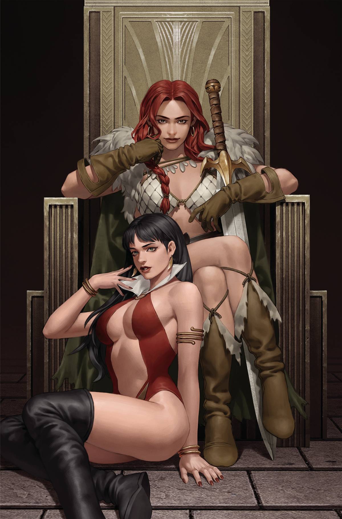 Dynamite Comic Books > Incentives VAMPIRELLA VS RED SONJA #3 CVR I 1:25 INCV YOOON VIRGIN 72513032443603091 NOV220742