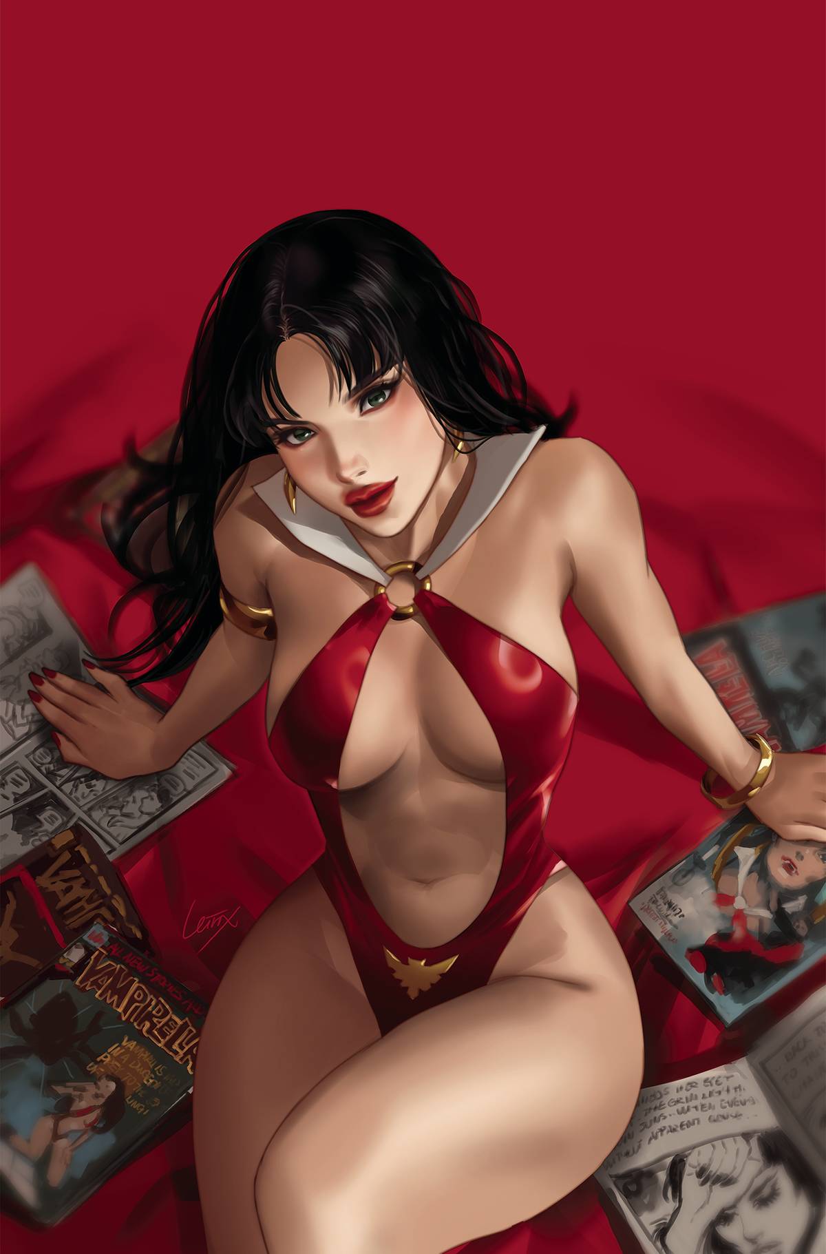 VAMPIRELLA VS SUPERPOWERS #3 CVR N 1:25 INCV VAR LEIRIX VIRGI