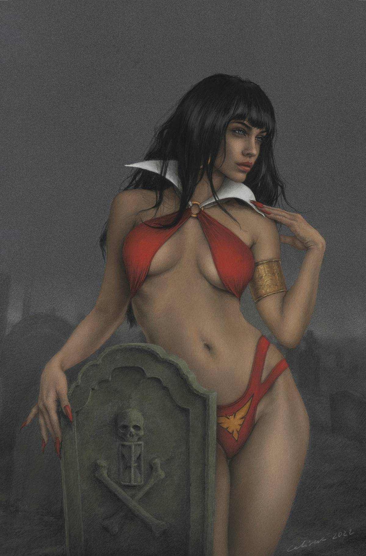 VAMPIRELLA YEAR ONE #6 CVR J 1:25 INCV CELINA VIRGIN