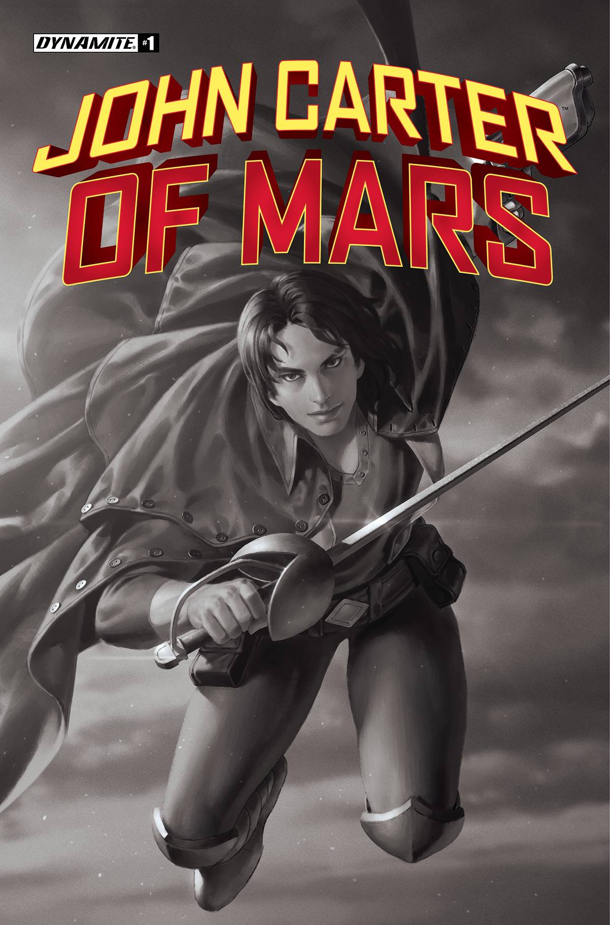 JOHN CARTER OF MARS #1 CVR I 1:25 INCV YOON B&W