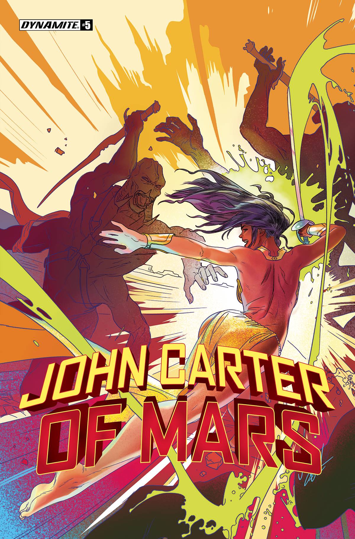 Dynamite Comic Books JOHN CARTER OF MARS #5 CVR C CASE 72513031883105031 JUN220812