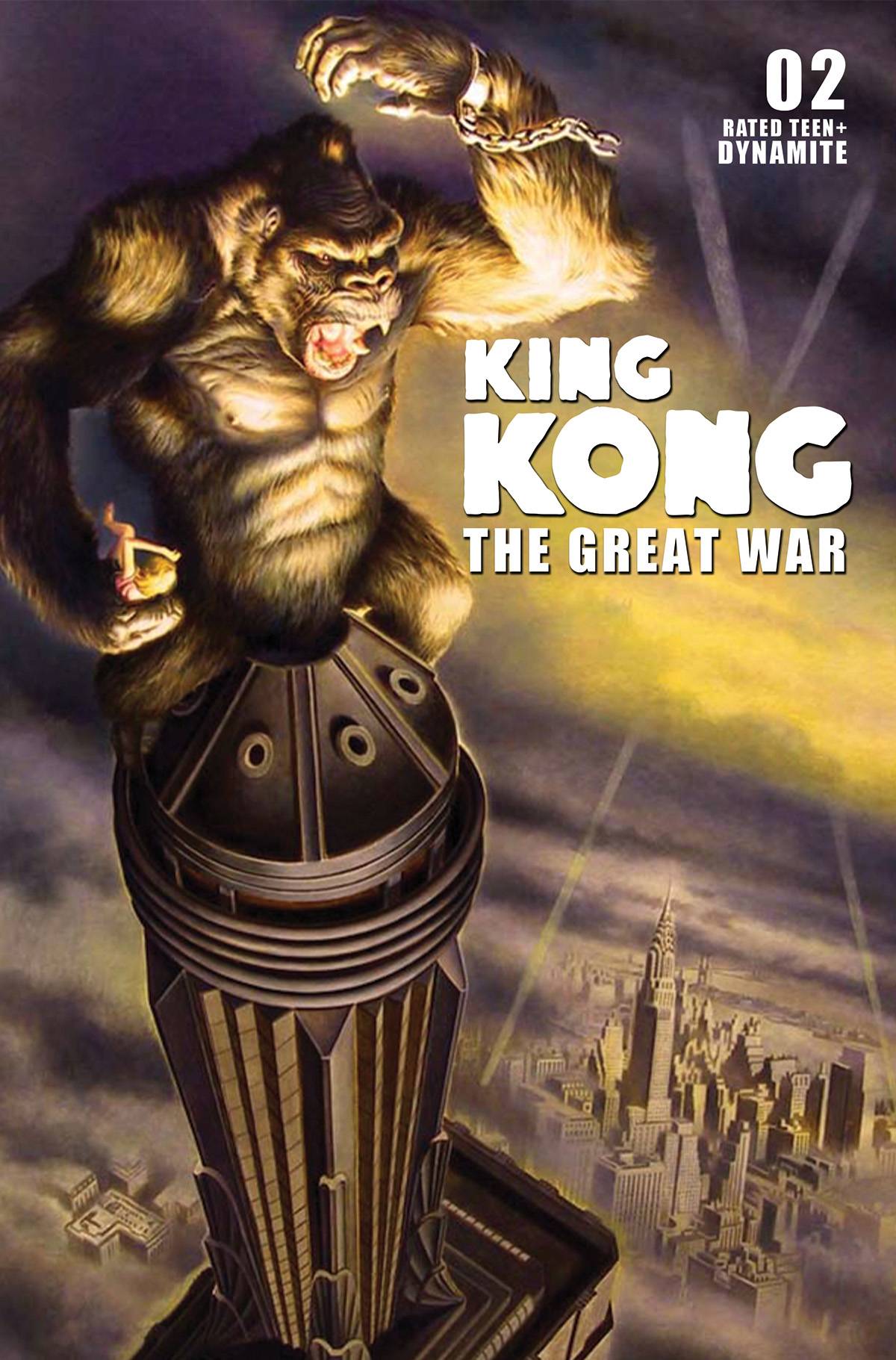 Dynamite Comic Books KONG GREAT WAR #2 CVR C DEVITO 72513032868702031 MAY230566