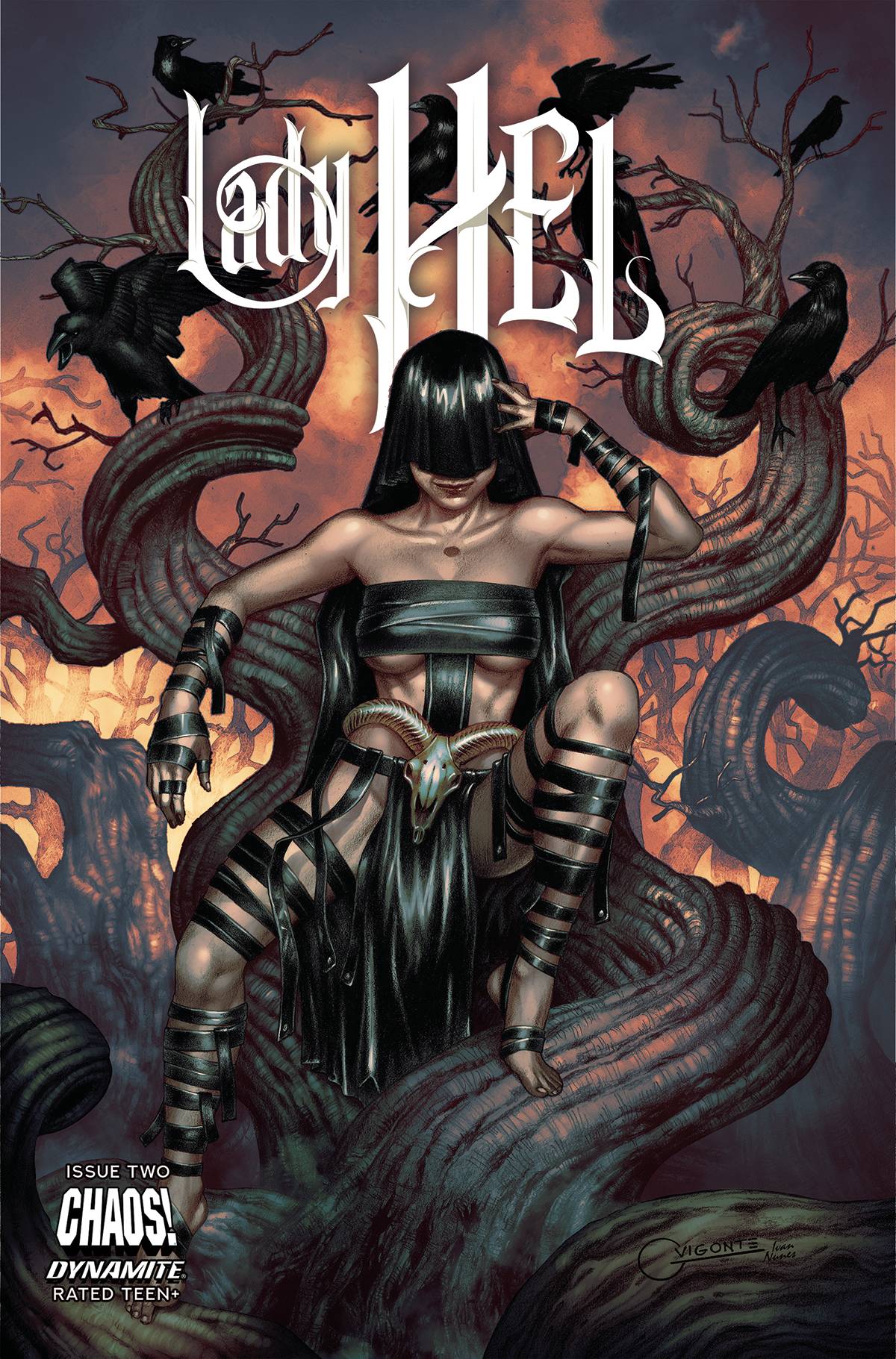 Dynamite Comic Books LADY HEL #2 CVR B VIGONTE 72513032195402021 JUL220619