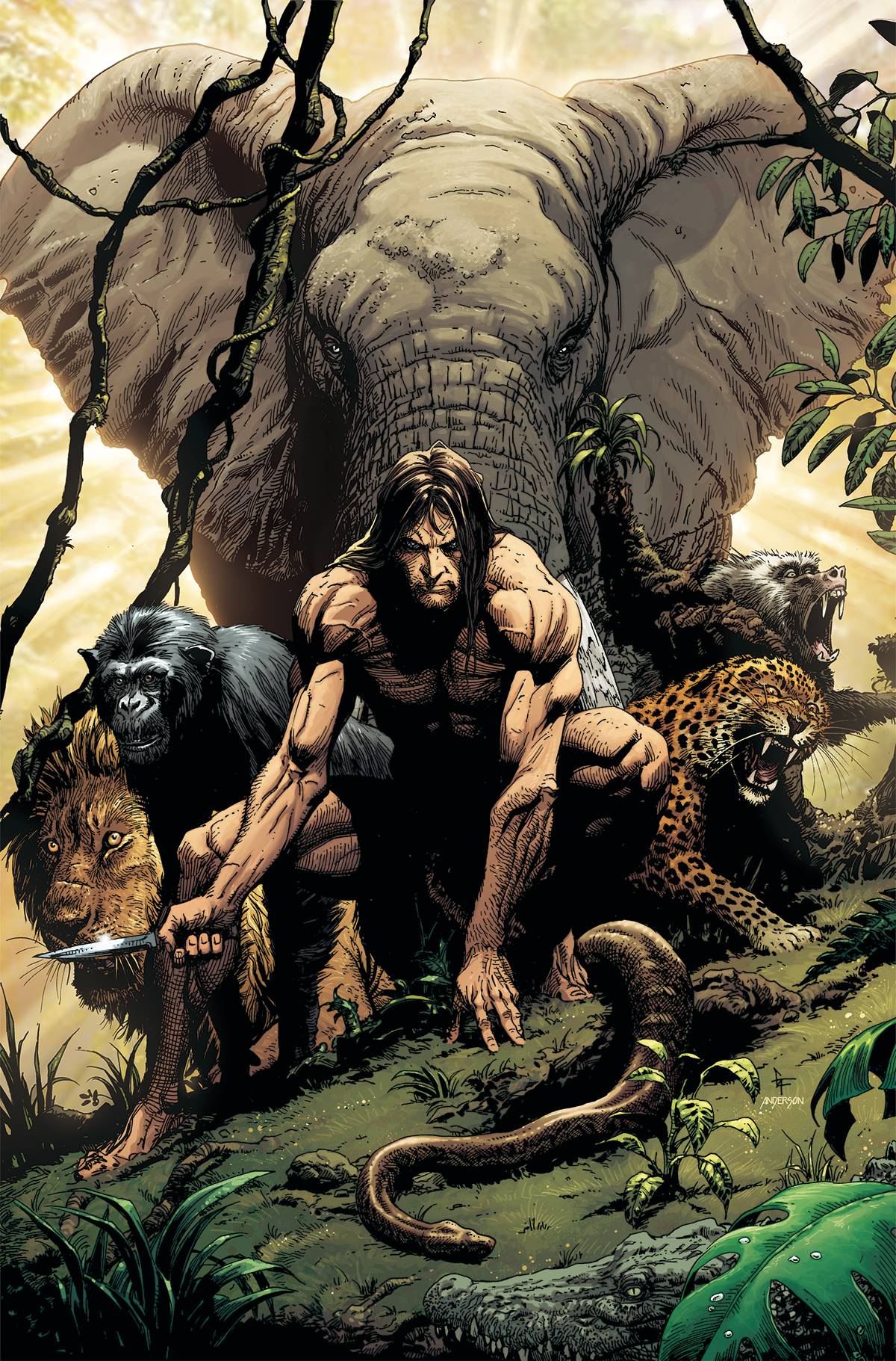 LORD OF THE JUNGLE #1 CVR P FRANK LTD VIRGIN - Third Eye