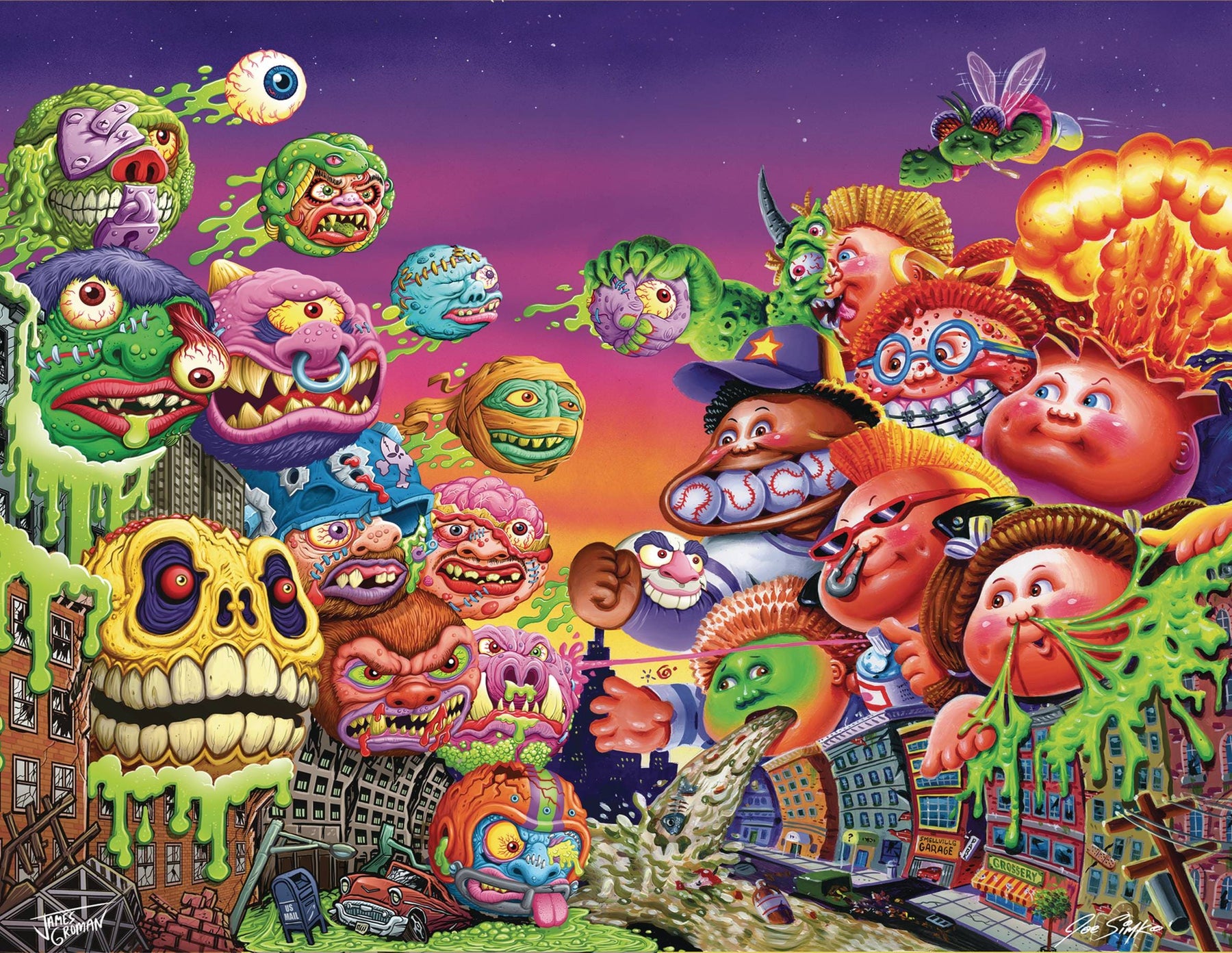 MADBALLS VS GARBAGE PAIL KIDS #1 CVR H 1:30 INCV SIMKO &
