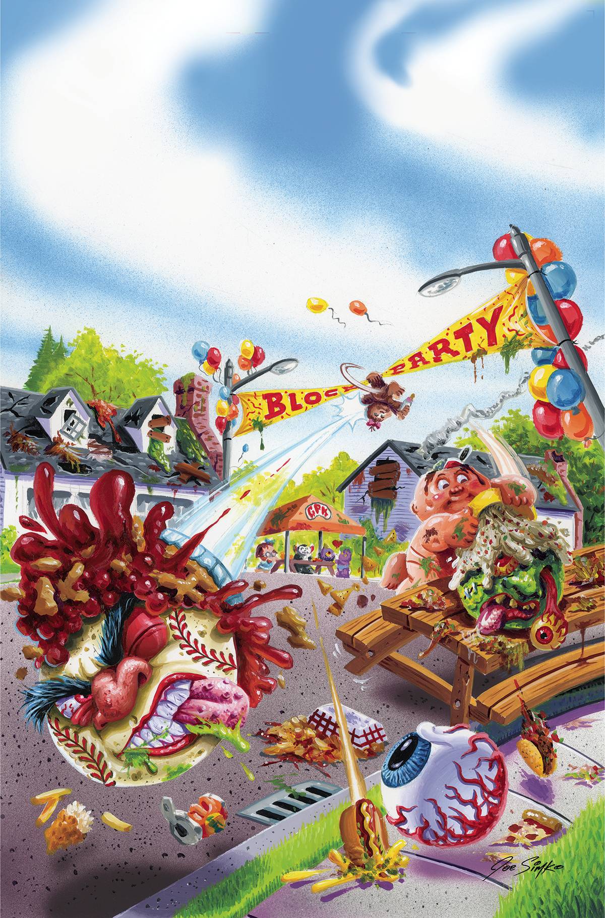 Dynamite Comic Books MADBALLS VS GARBAGE PAIL KIDS #3 CVR L SIMKO LTD VIRGIN 72513032112103081 JUL220702