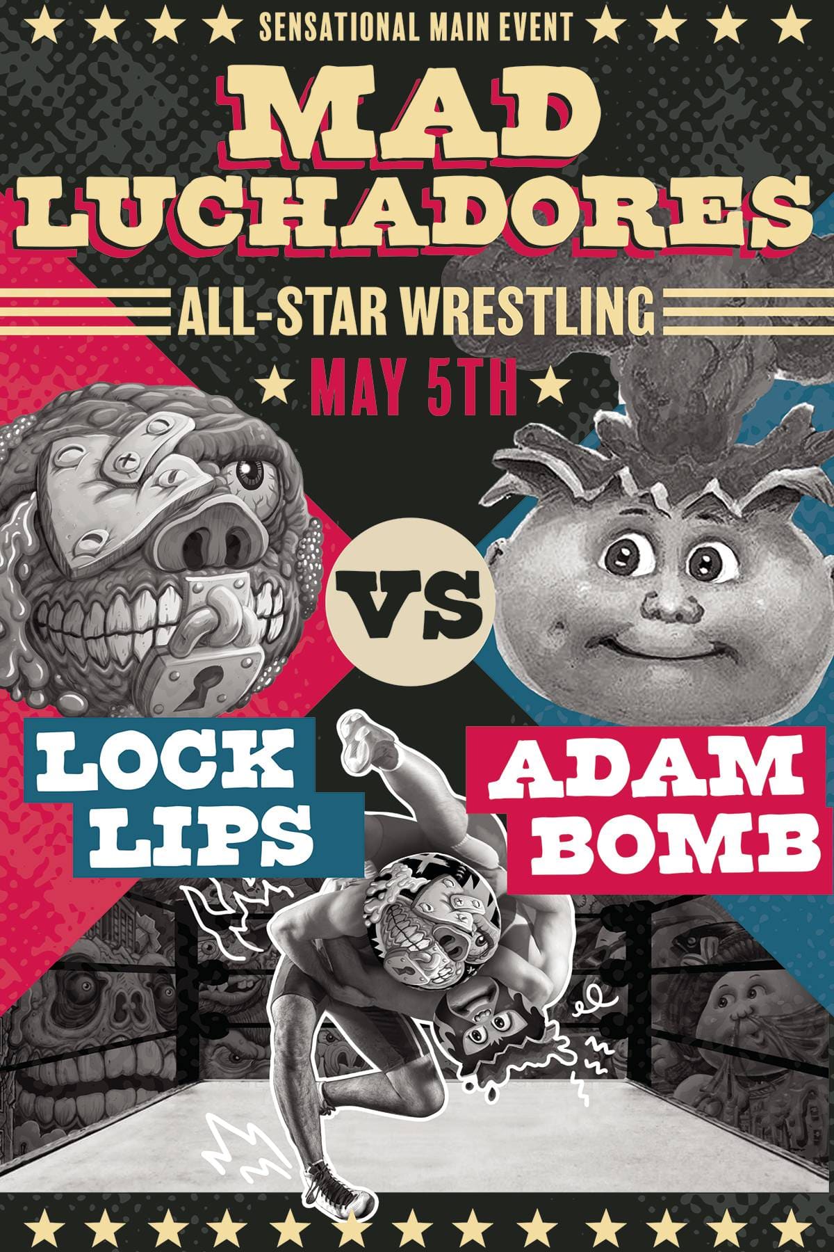 Dynamite Comic Books MADBALLS VS GARBAGE PAIL KIDS SLIME AGAIN #1 CVR C POSTER AR 72513032787101031 DEC220589