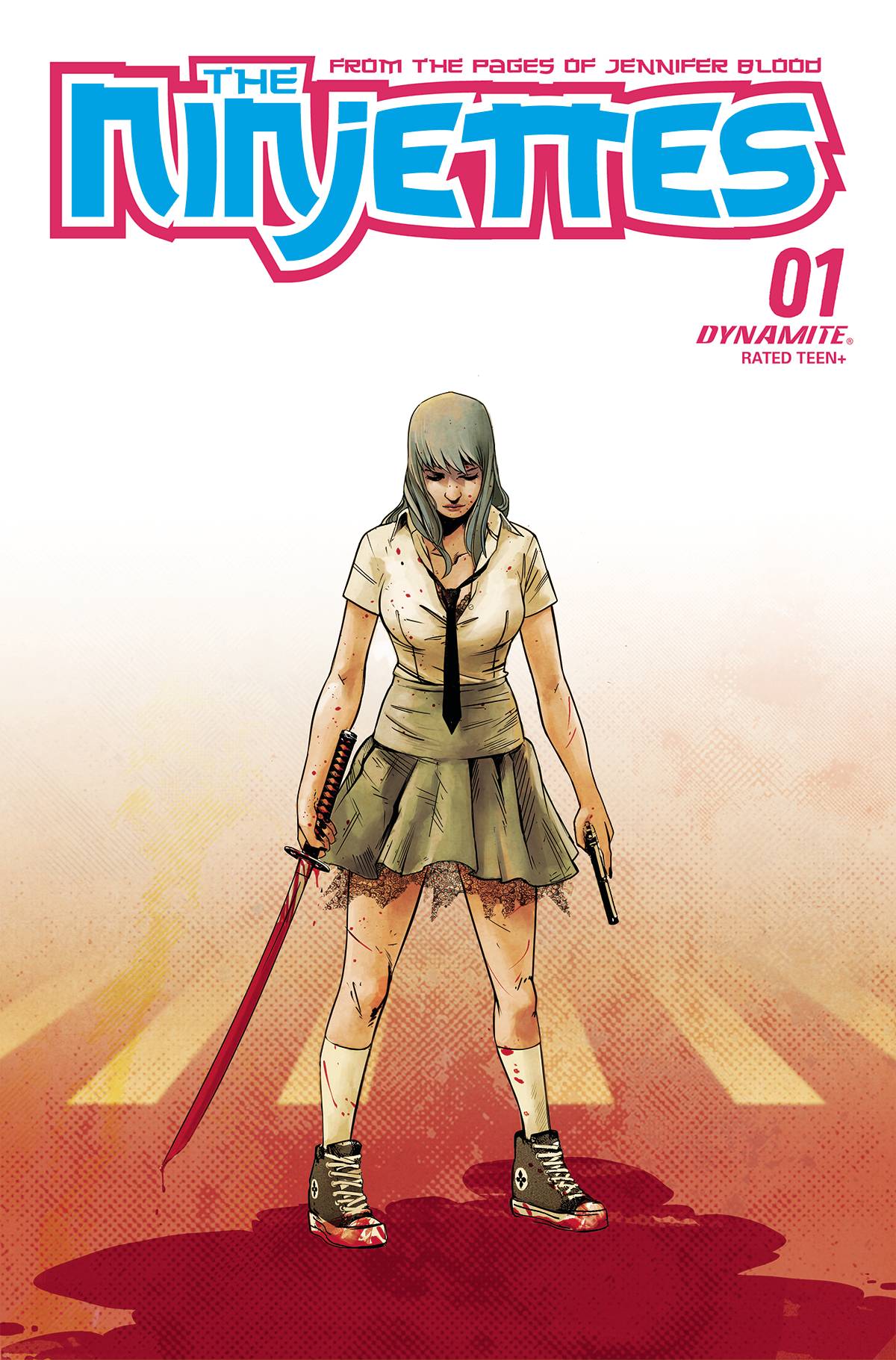 Dynamite Comic Books NINJETTES #1 (OF 5) CVR D PIRIZ 72513032272201041 JUL220566