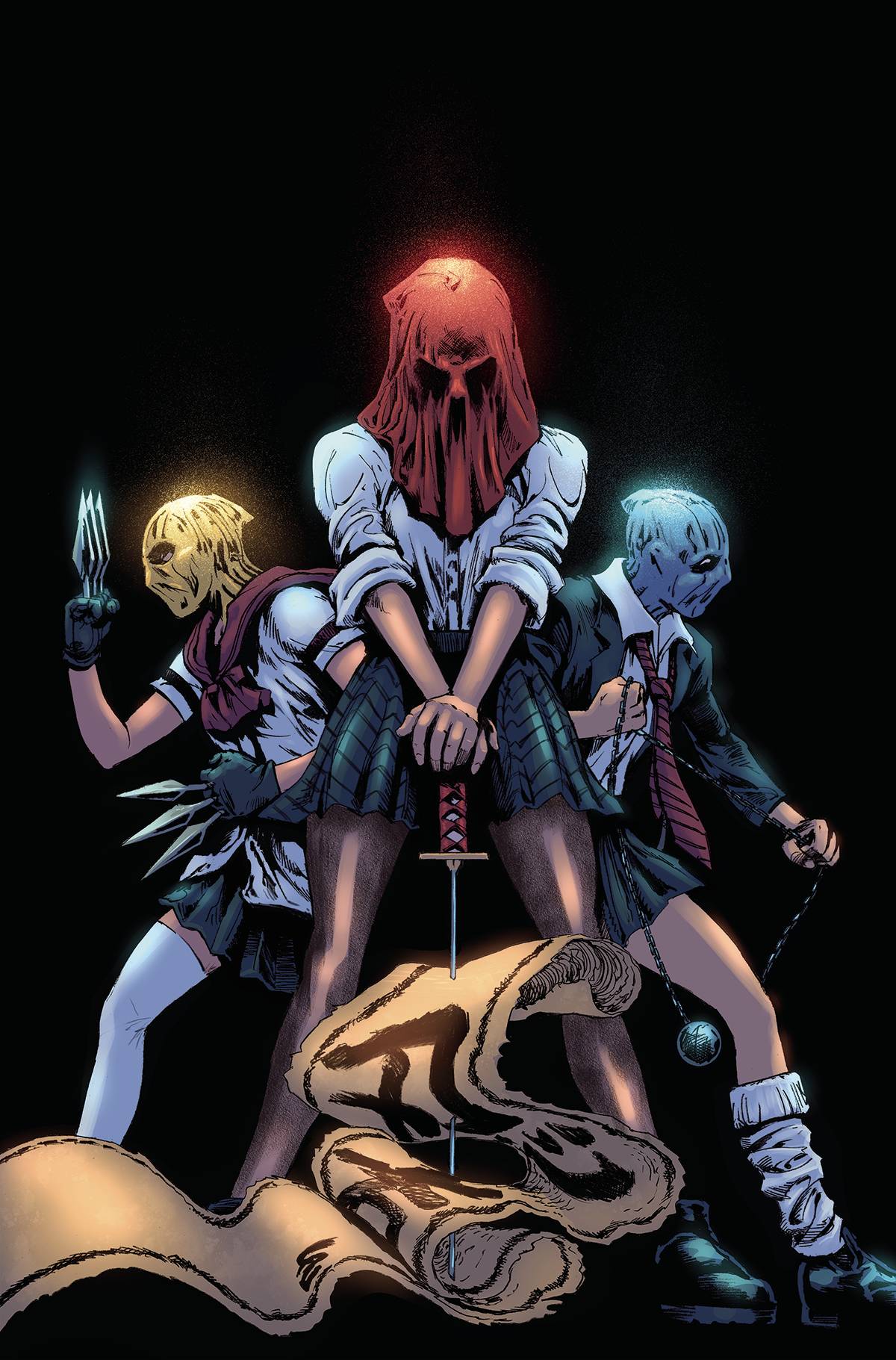 Dynamite Comic Books NINJETTES #1 (OF 5) CVR K 50 COPY INCV LAU VIRGIN 72513032272201111 JUL220573