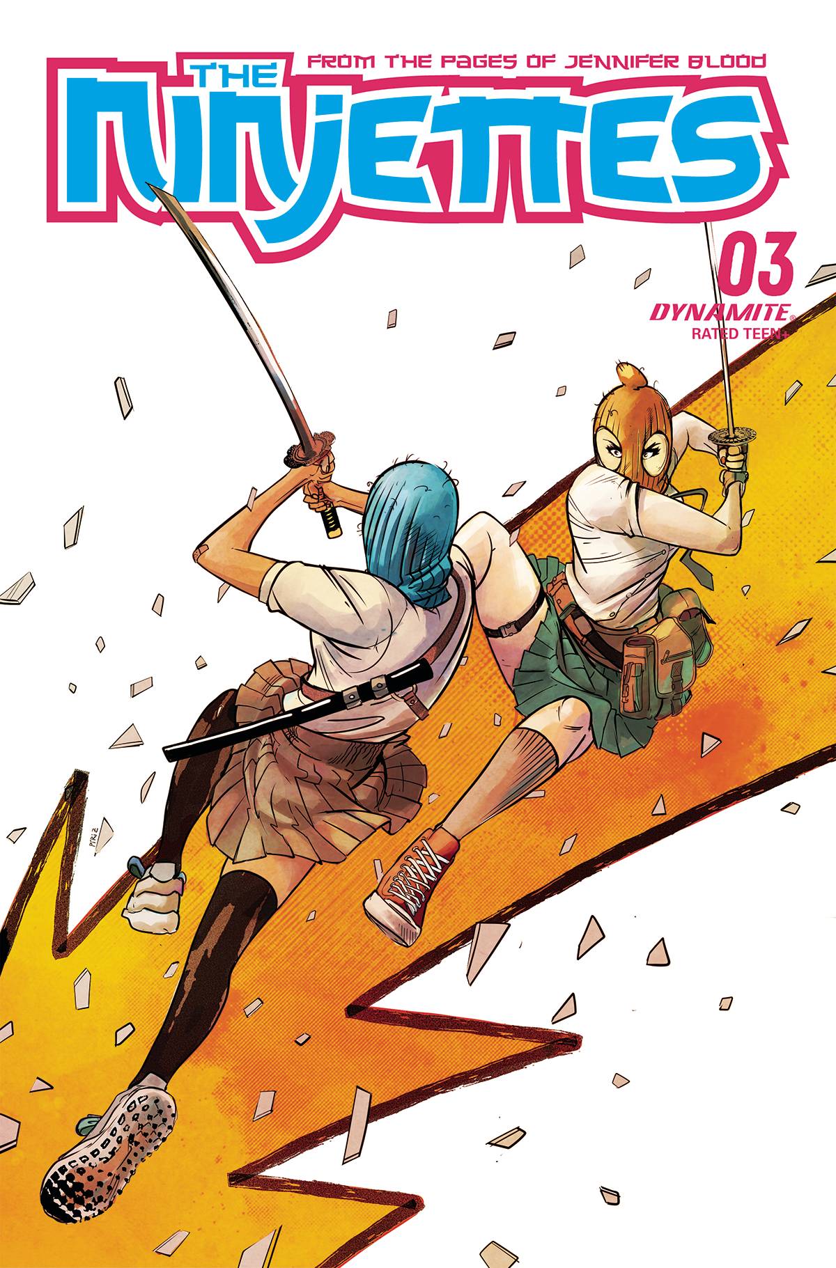 Dynamite Comic Books NINJETTES #3 CVR D PIRIZ 72513032272203041 SEP220808