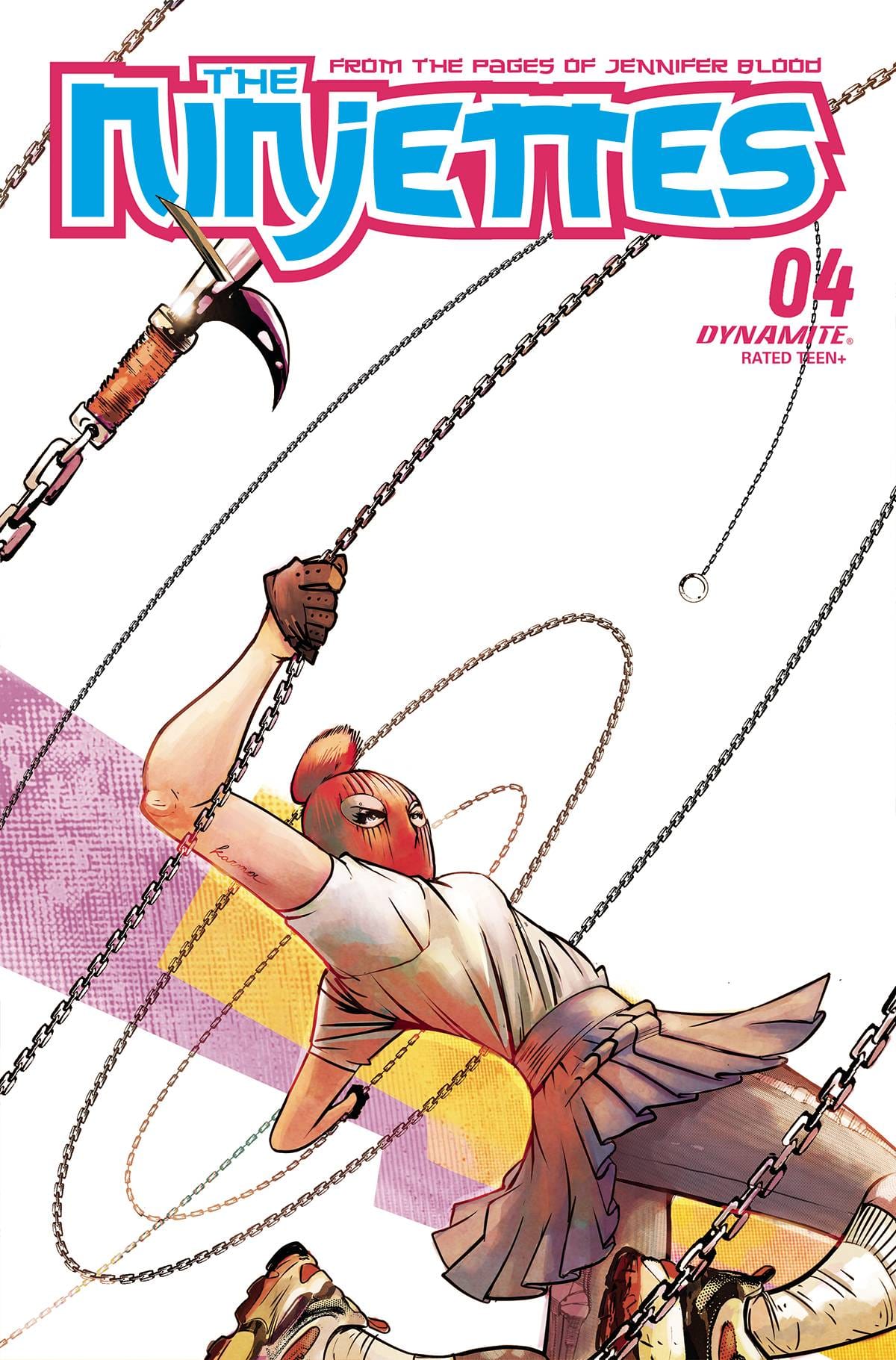 Dynamite Comic Books NINJETTES #4 CVR D PIRIZ 72513032272204041 OCT220701