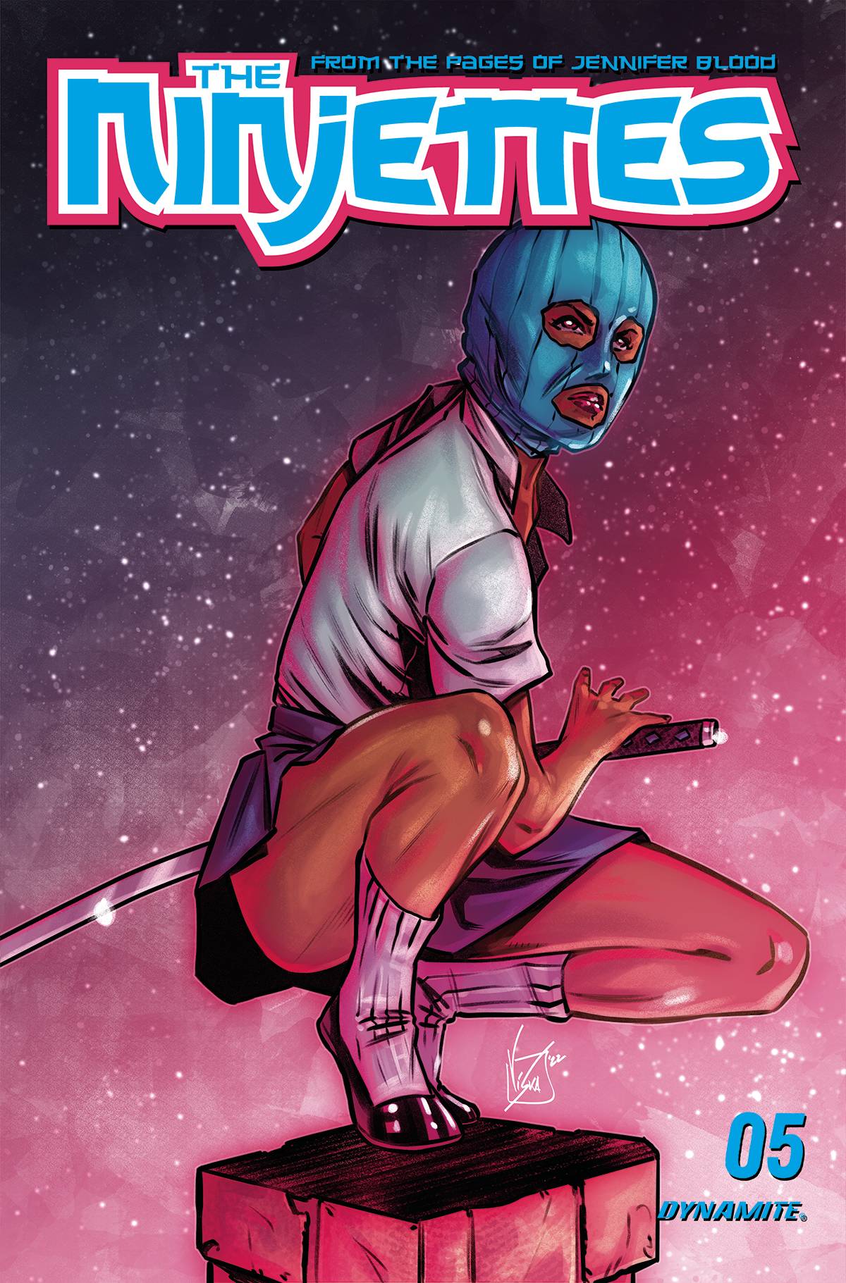 Dynamite Comic Books NINJETTES #5 CVR C FEDERICI 72513032272205031 NOV220701