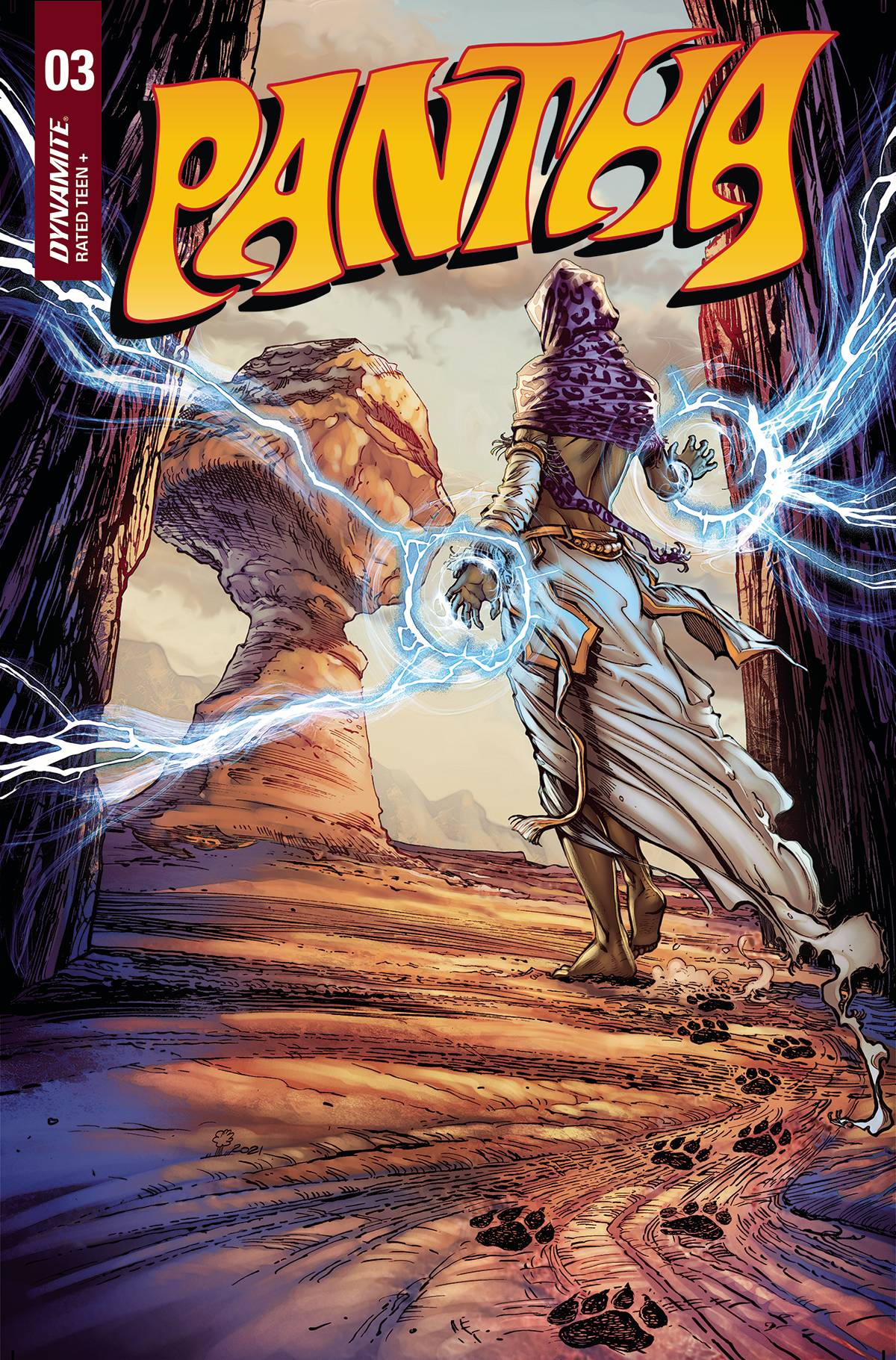 Dynamite Comic Books PANTHA #3 CVR C PIANTA 72513031563203031 JAN220557