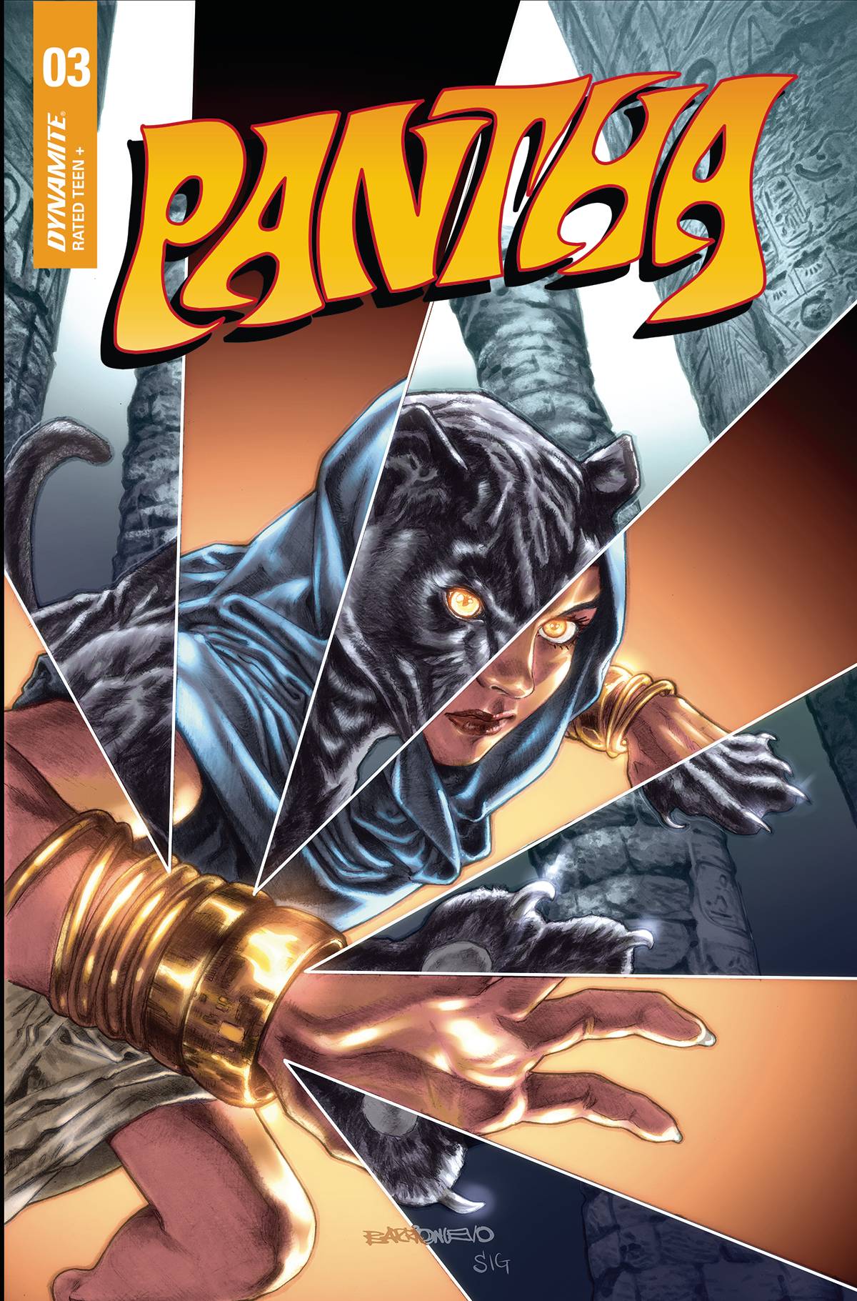 Dynamite Comic Books PANTHA #3 CVR E BARRIONUEVO 72513031563203051 JAN220559