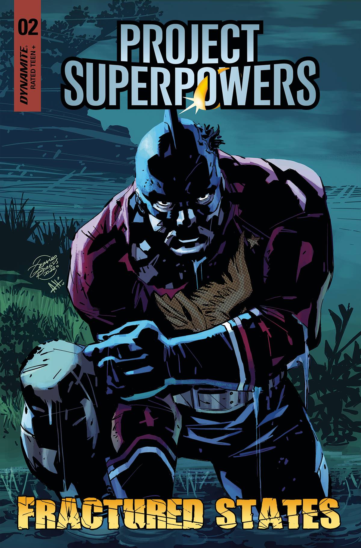 Dynamite Comic Books PROJECT SUPERPOWERS FRACTURED STATES #2 CVR C BORGES 72513031882402031 MAR220578
